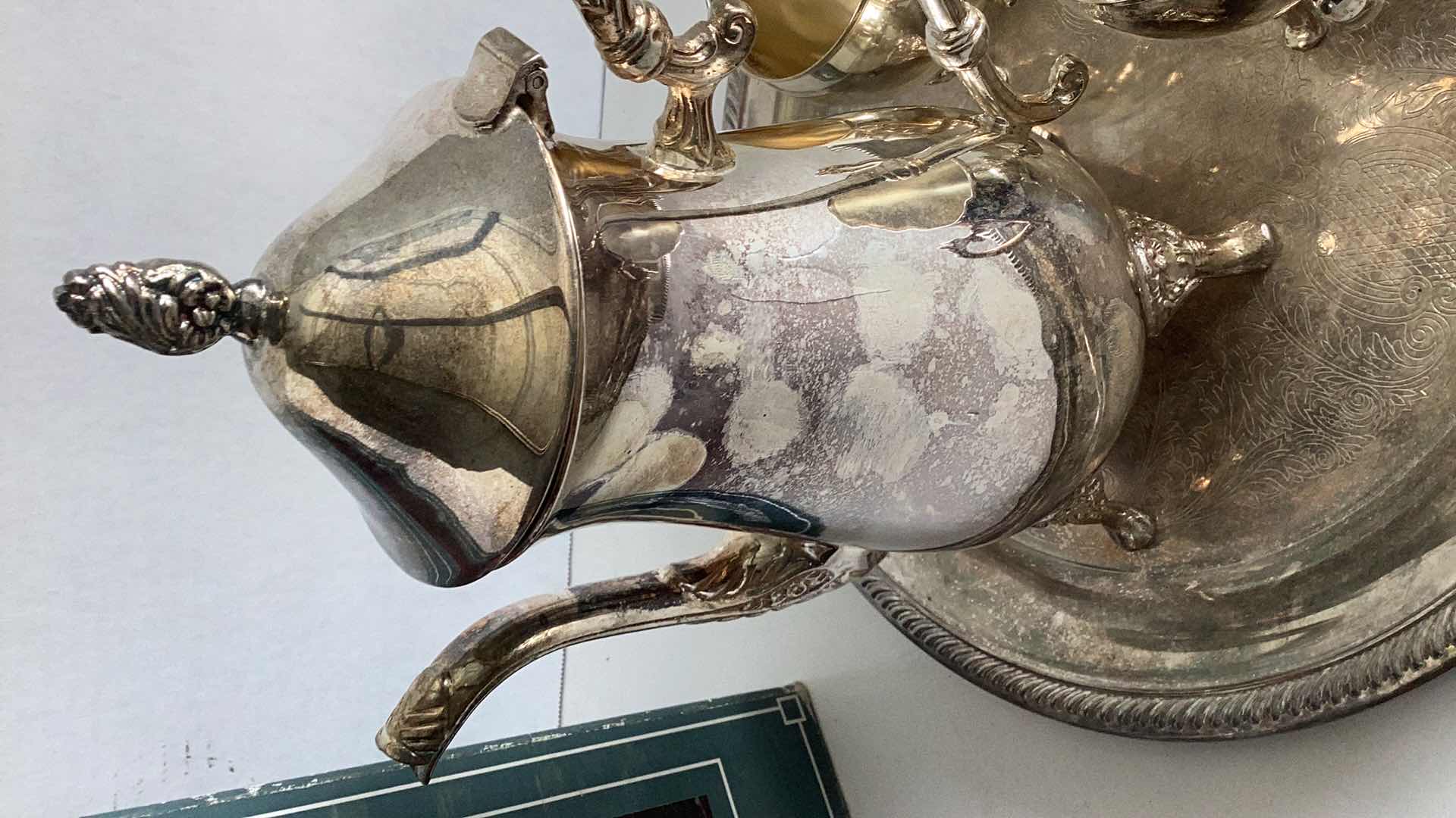 Photo 1 of INTERNATIONAL SILVER COMPANY SILVER PLATED FOUR PIECE COFFEE SET