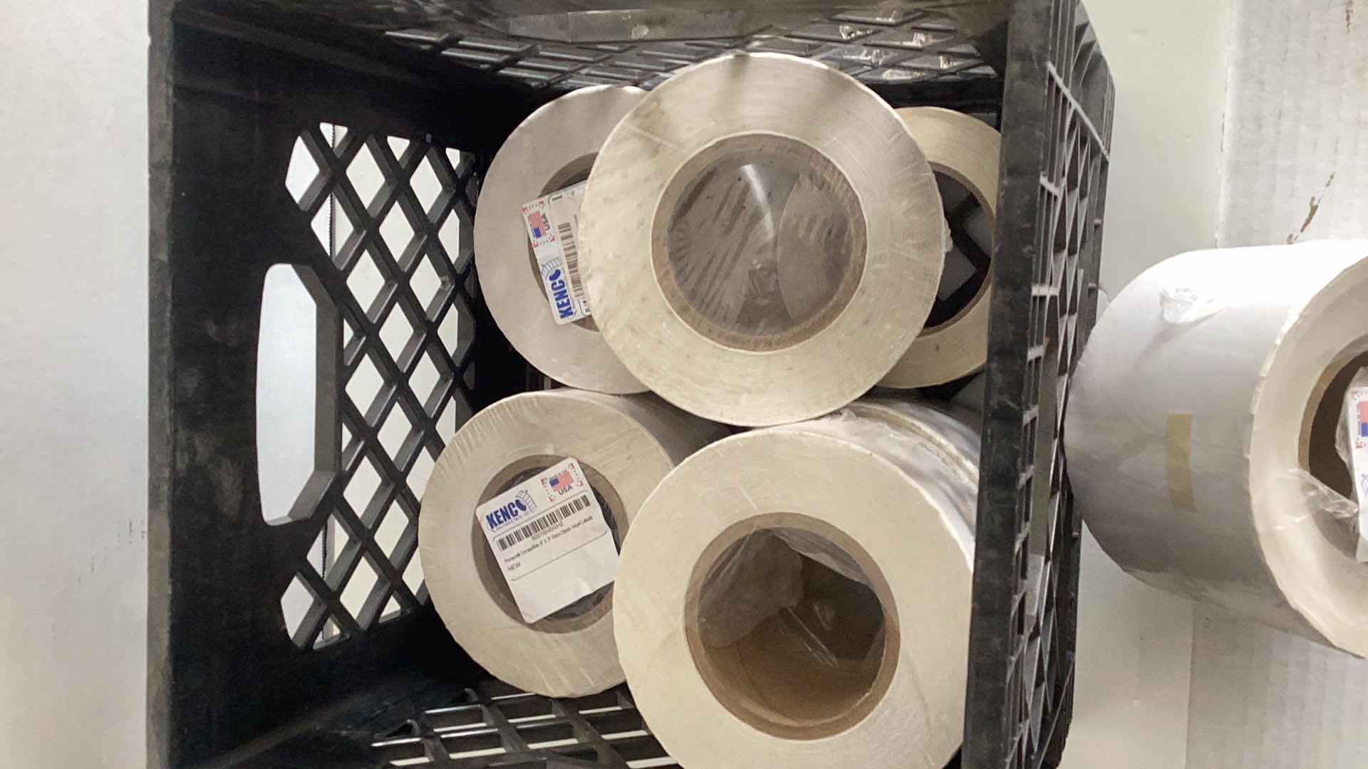 Photo 1 of BOX OF SIX LABELS