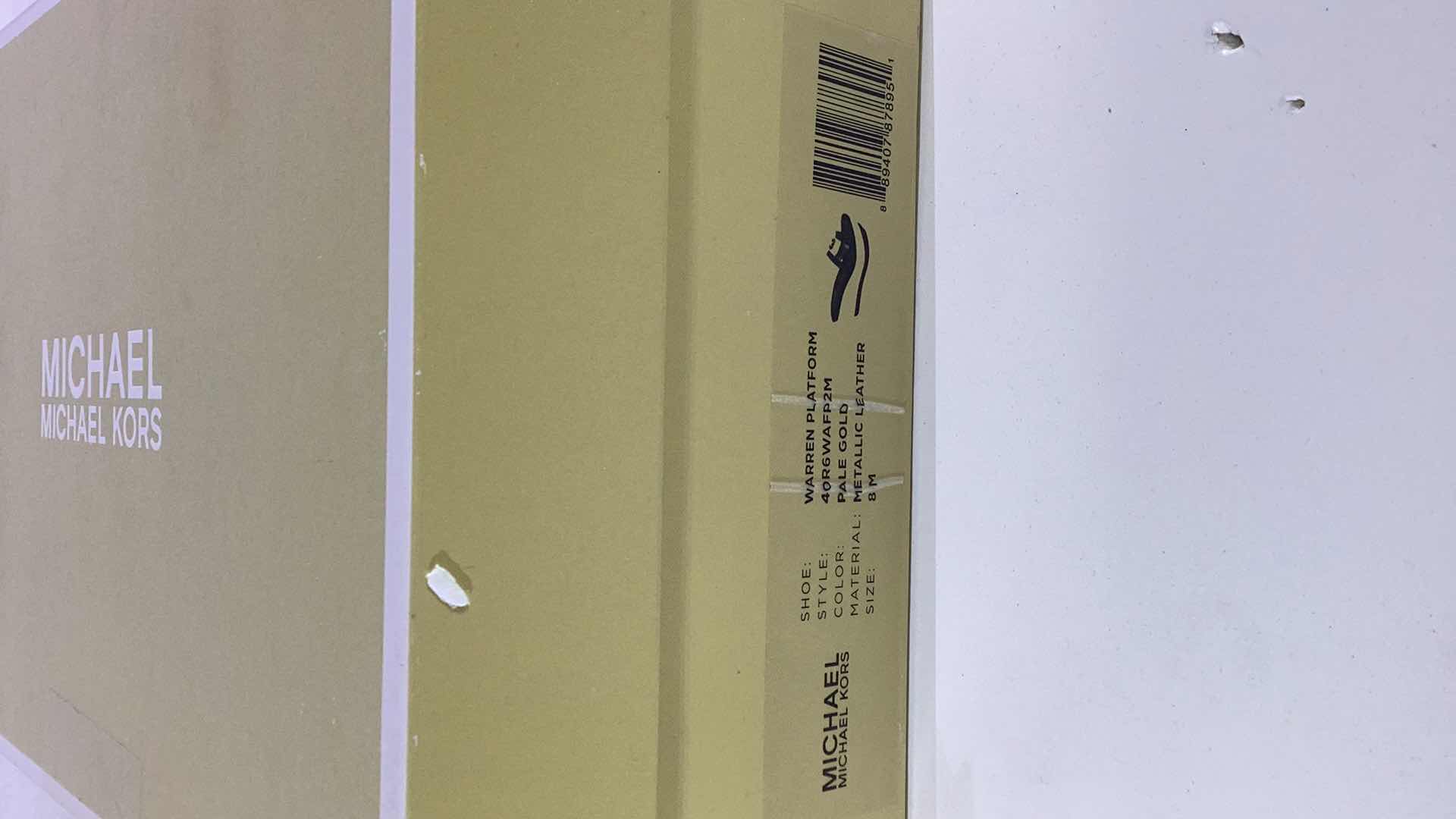 Photo 3 of MICHAEL KORS WOMENS WARREN PLATFORM SHOE SIZE 8M