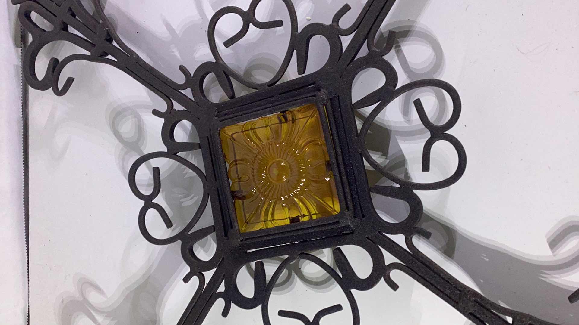 Photo 1 of METAL CROSS WALL HANGING 29” TALL