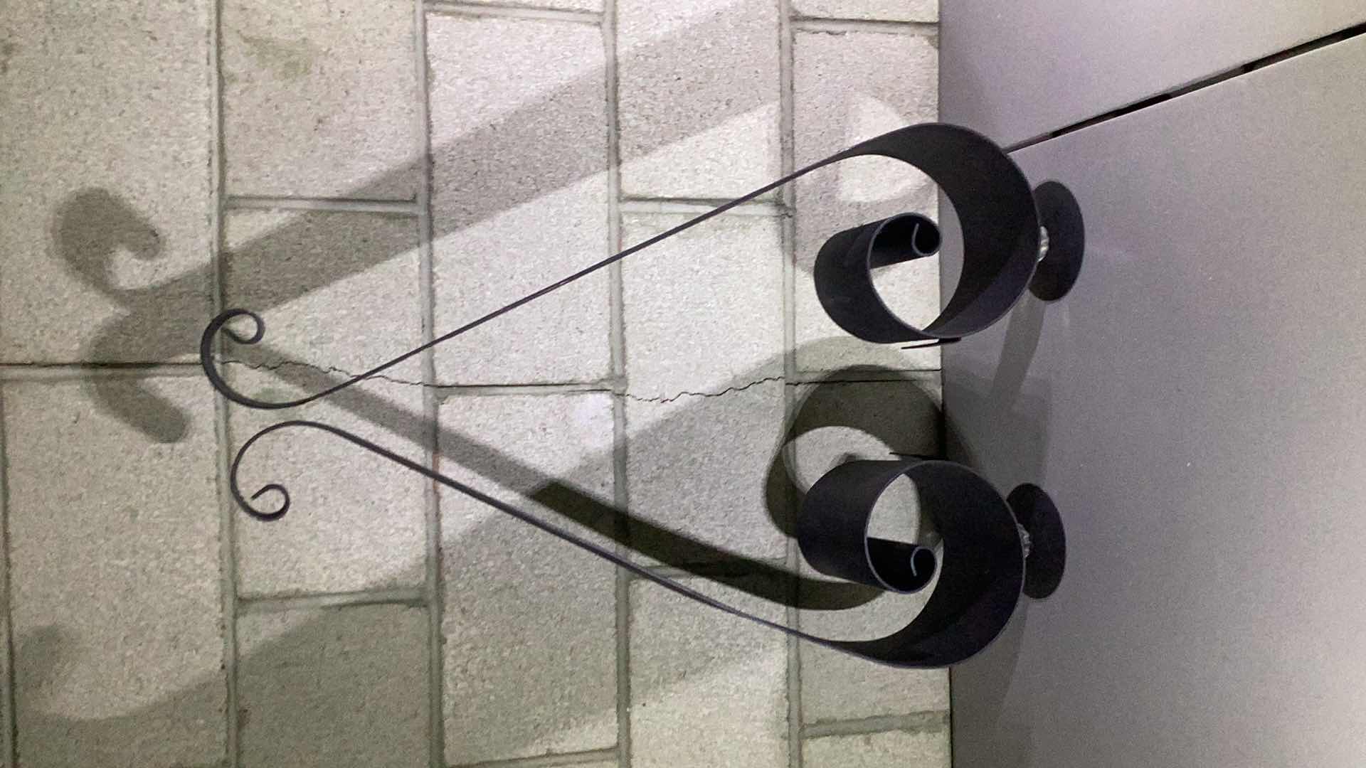 Photo 1 of METAL WALL HANGING CANDLE HOLDERS