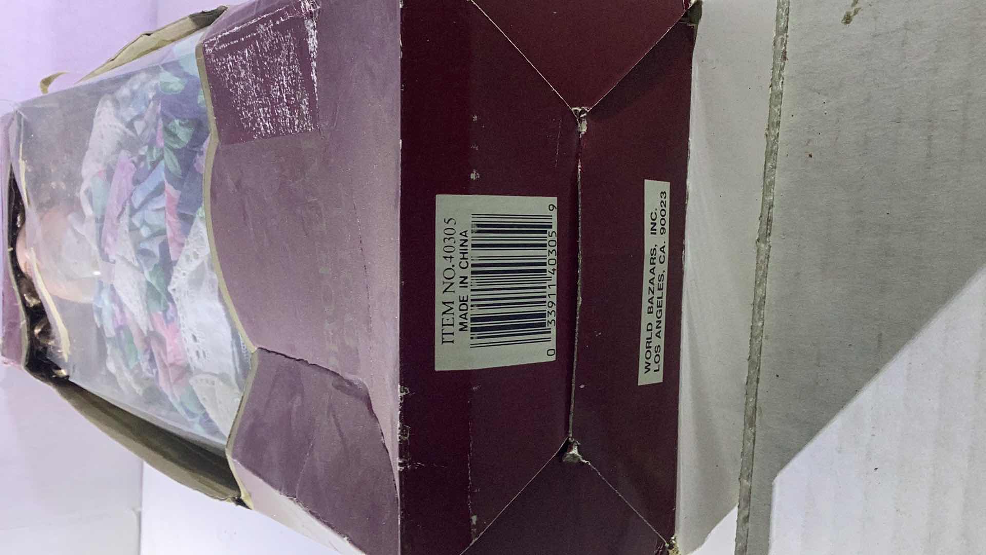 Photo 1 of PORCELAIN DOLL 18” TALL