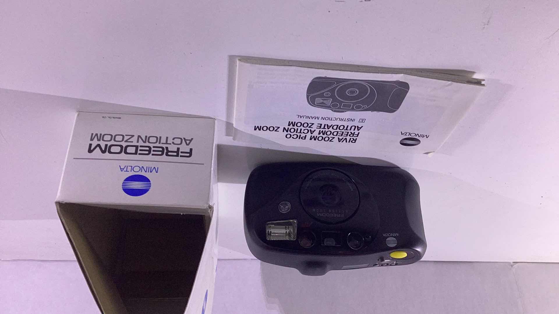 Photo 1 of MINOLTA FREEDOM ACTION ZOOM CAMERA