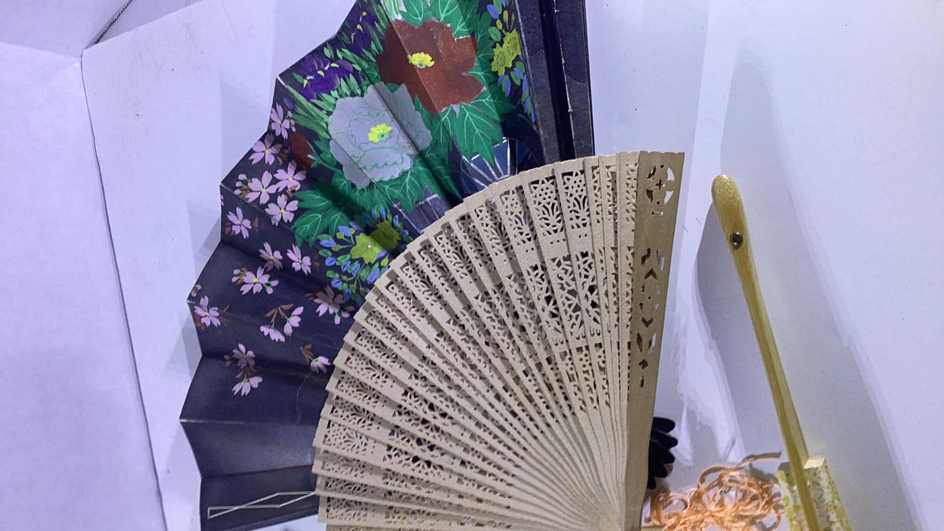 Photo 1 of FOUR ORIENTAL FANS