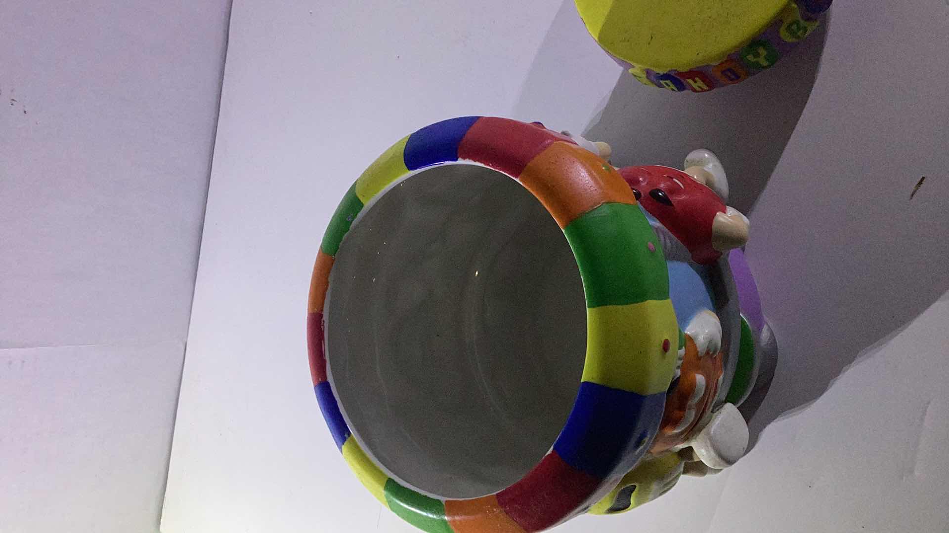 Photo 1 of M&M CANDY JAR 8” TALL