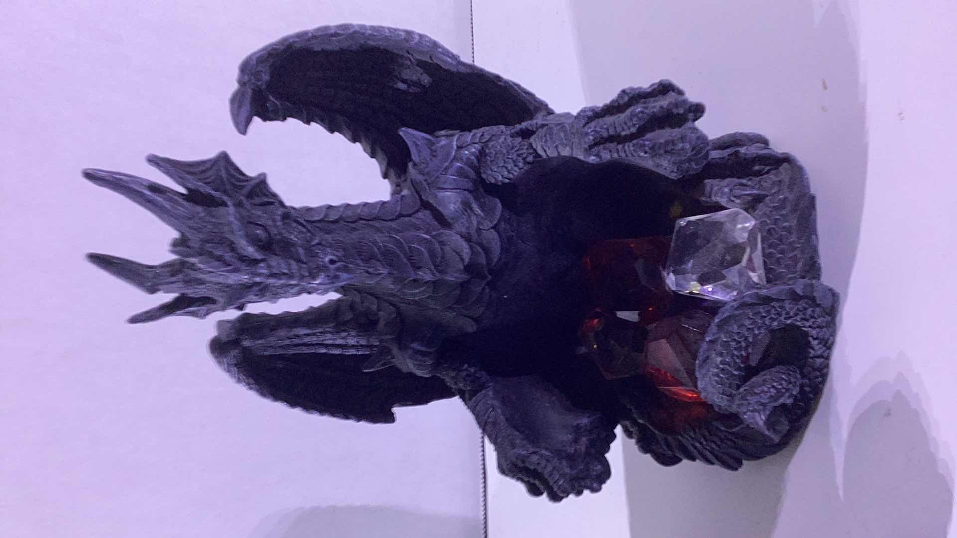 Photo 1 of TWO DRAGON STATUES  8” TALL