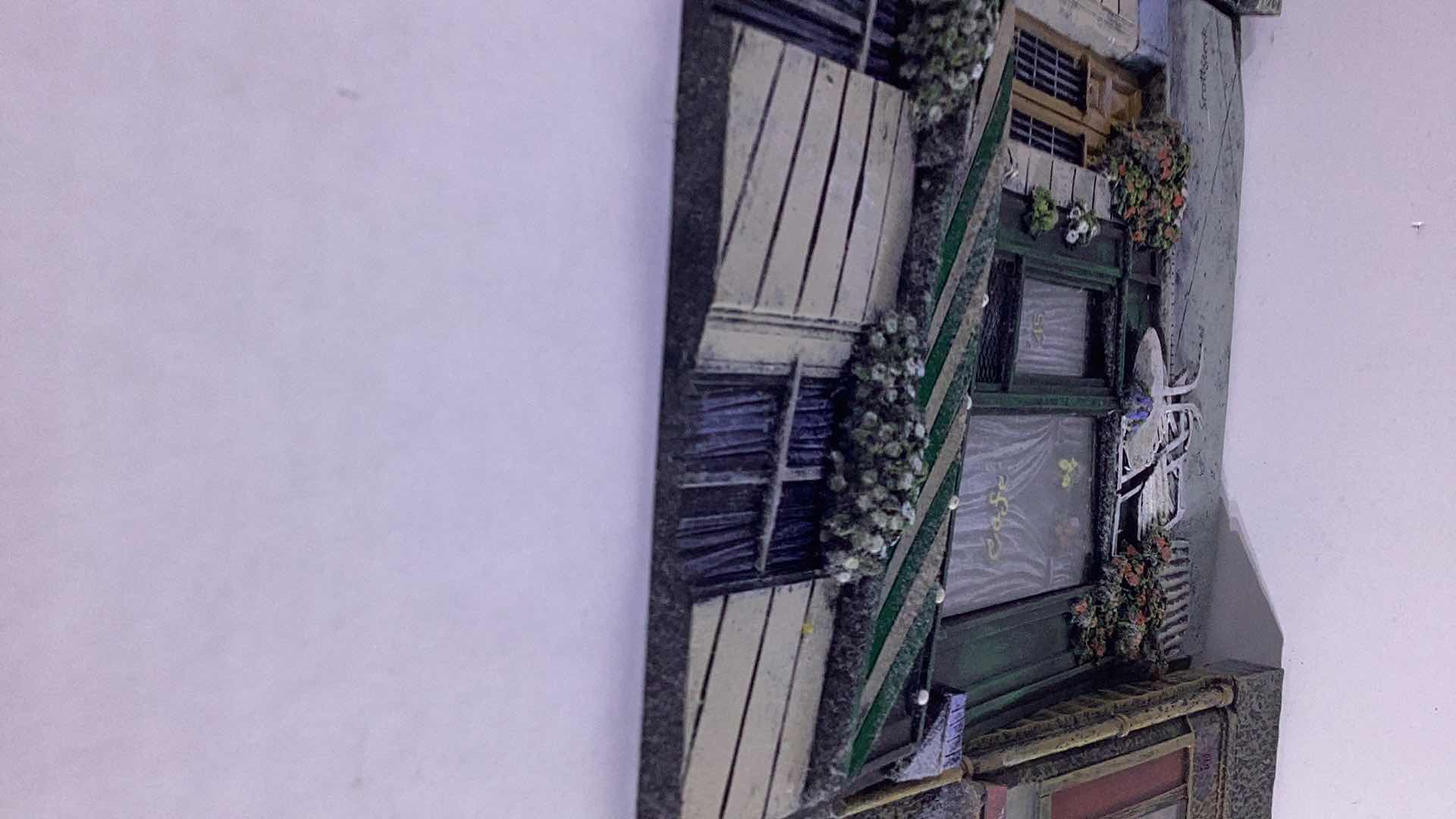 Photo 5 of SCOTT STEELE 5 PIECE FRENCH STOREFRONT 3D PLAQUES TALLEST 8”