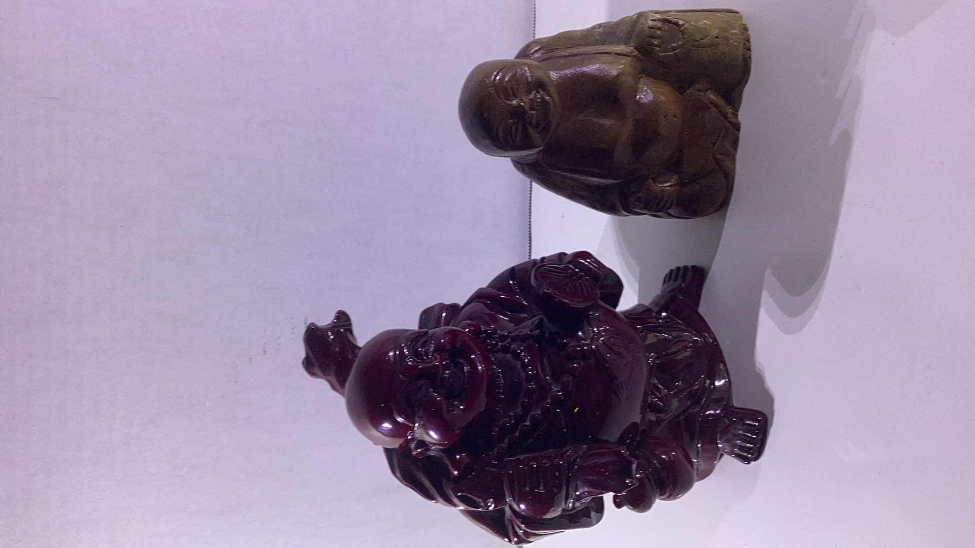 Photo 1 of TWO BUDDHAS, TALLEST IS 8”