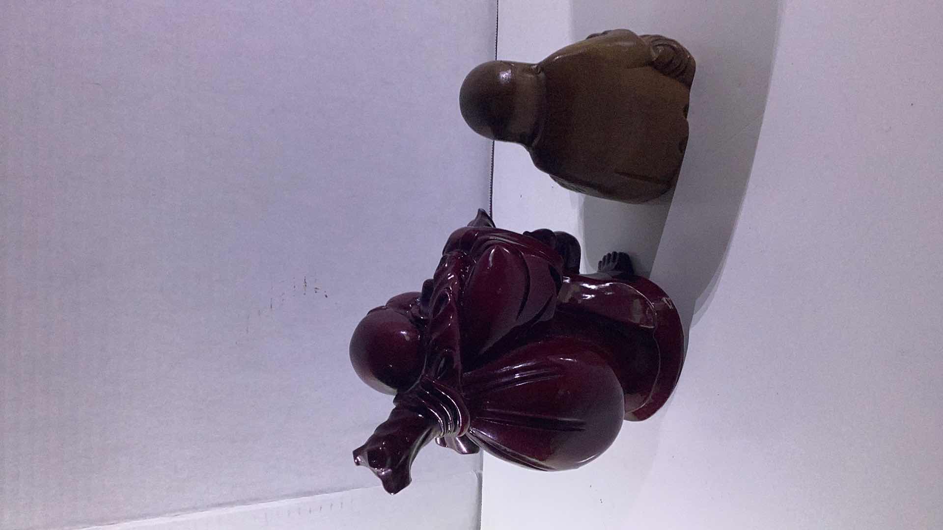 Photo 1 of TWO BUDDHAS, TALLEST IS 8”