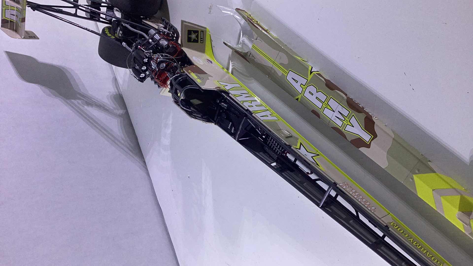 Photo 1 of DIE CAST METAL ARMY DRAGSTER 24” LONG