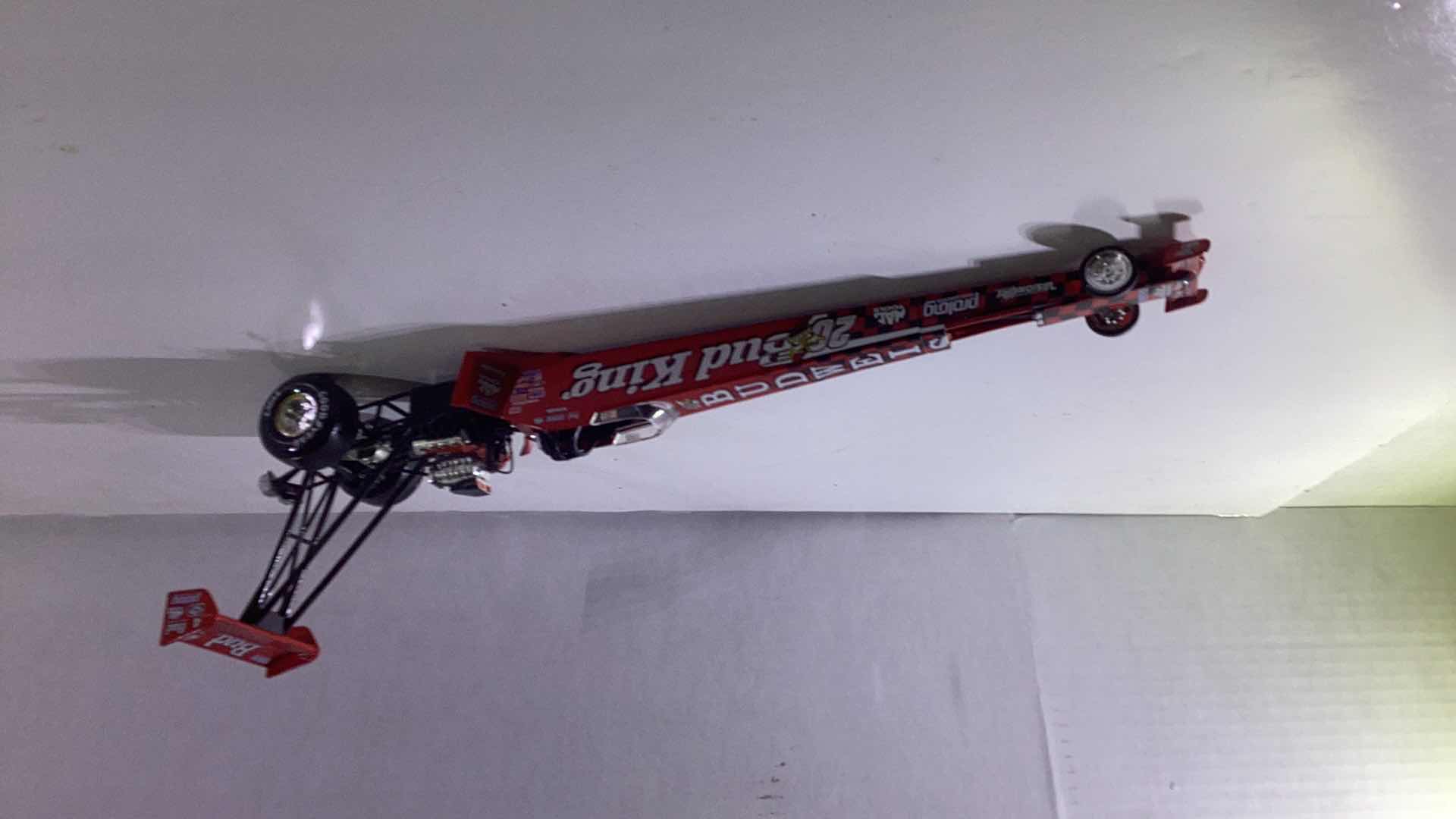 Photo 1 of DIE CAST METAL BUD KING DRAGSTER 15” LONG