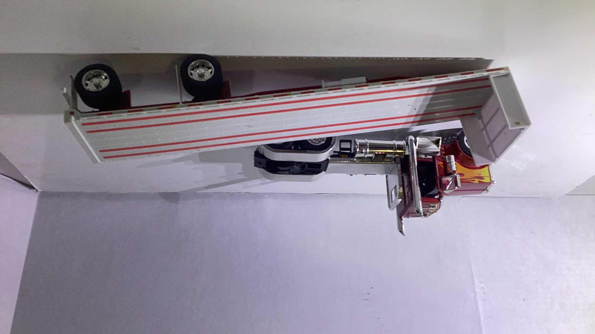 Photo 1 of DIE CAST METAL TRUCK WITH TRAILER 23” LONG