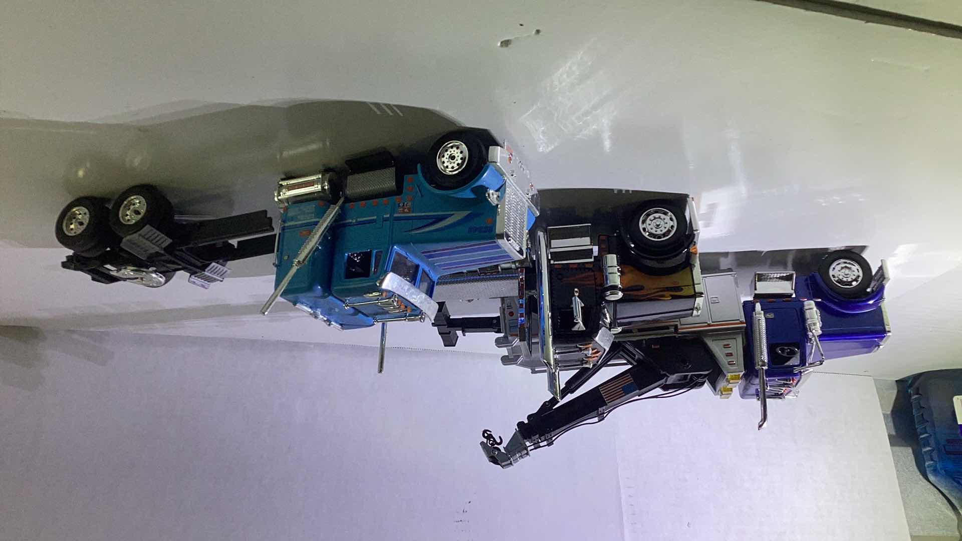 Photo 1 of THREE DIE CAST METAL TRUCKS