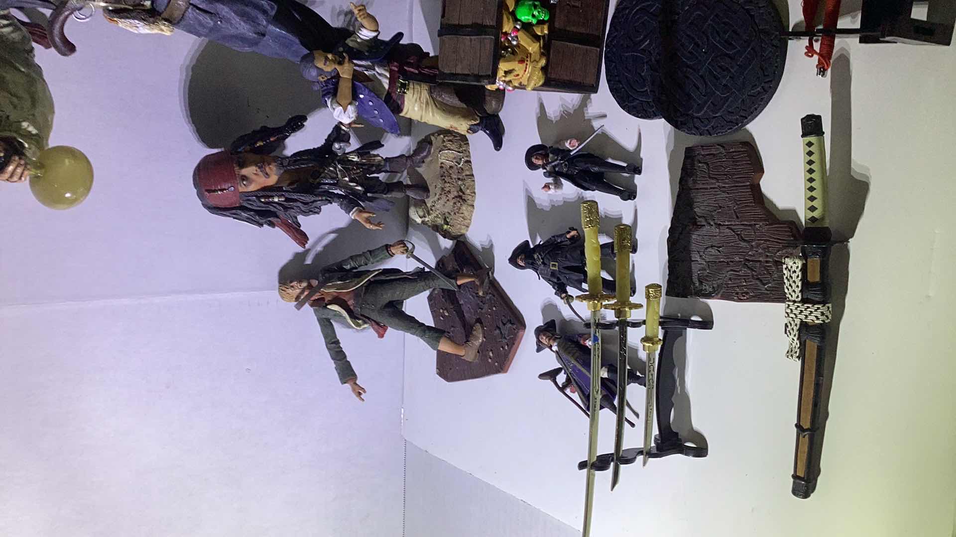 View 2 of PIRATES OFTHE CARIBBEAN ASSORTED FIGURES TALL JOHNNY DEPP IS 18”