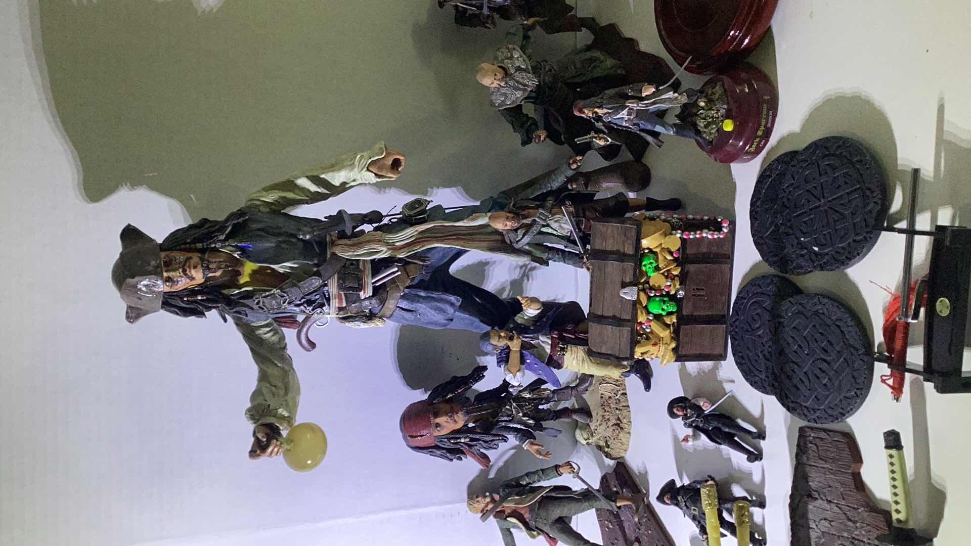 View 3 of PIRATES OFTHE CARIBBEAN ASSORTED FIGURES TALL JOHNNY DEPP IS 18”
