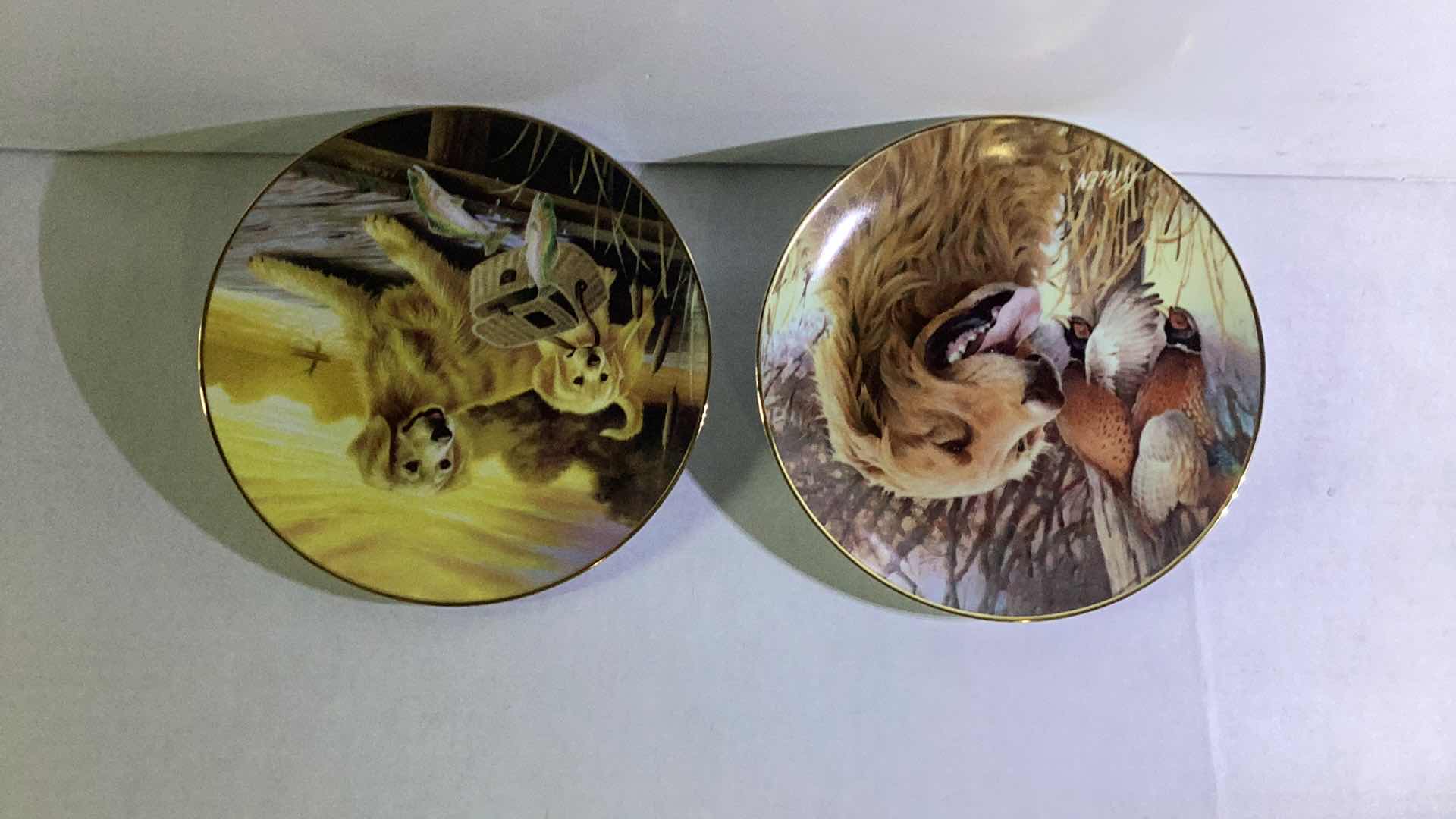 Photo 1 of TWO BRADFORD EXCHANGE PLATES