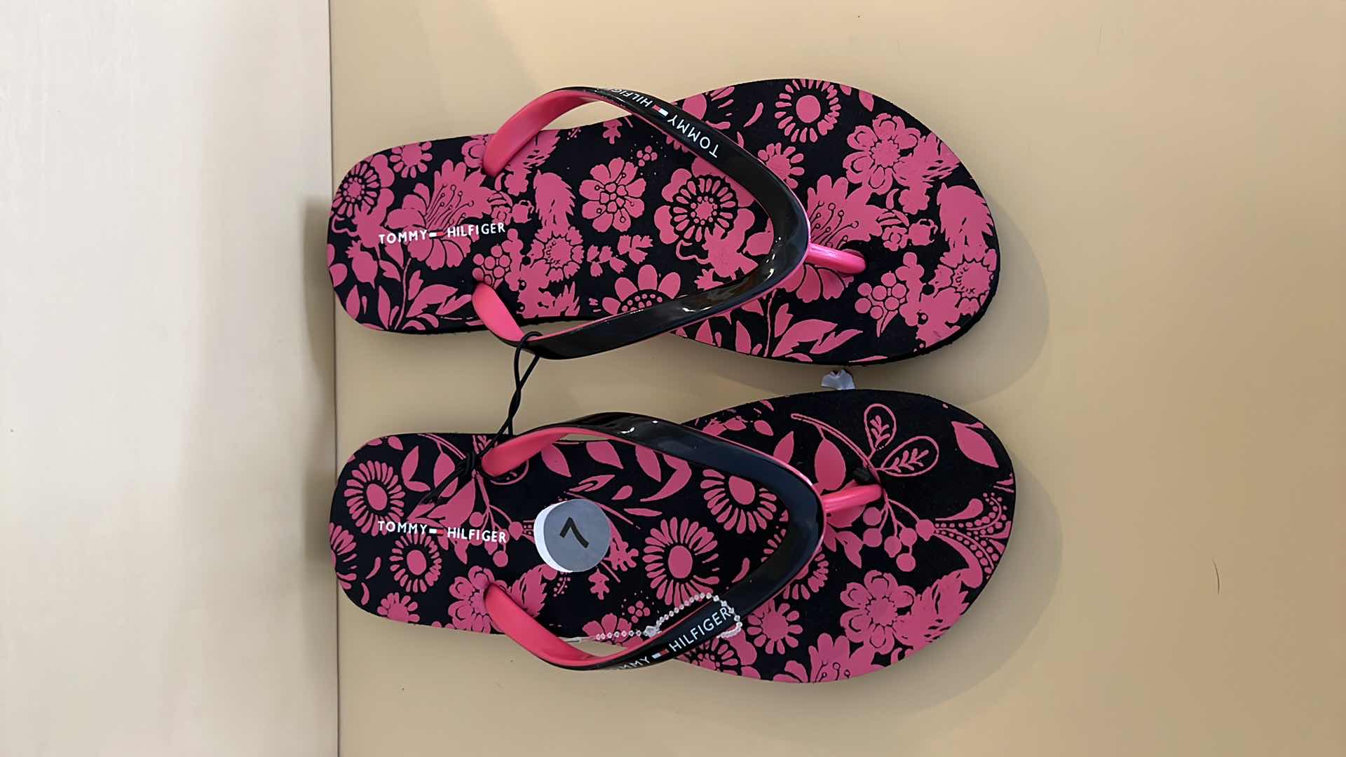 Photo 1 of 2 PAIRS-LADIES FLIP FLOPS