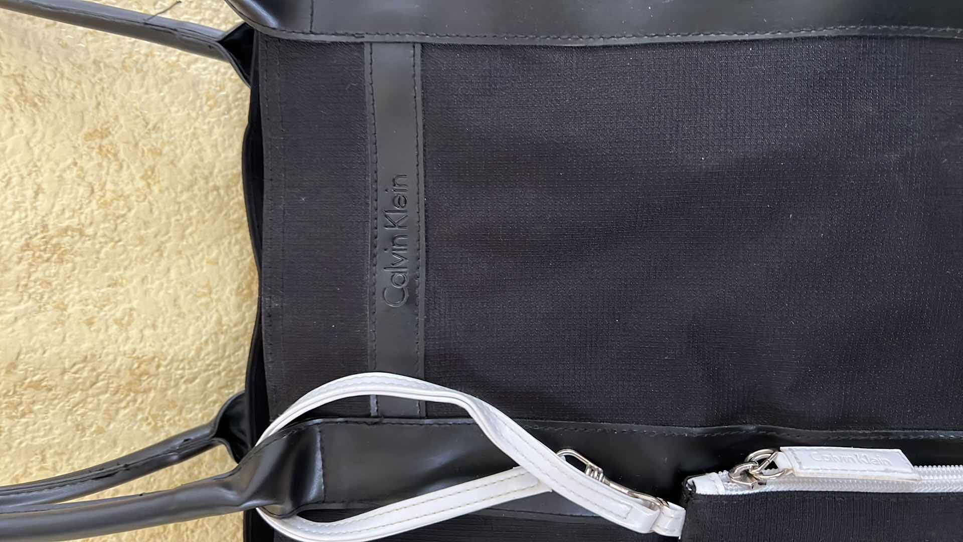 Photo 1 of CALVIN KLEIN BLACK AND WHITE LADIES TOTE BAG