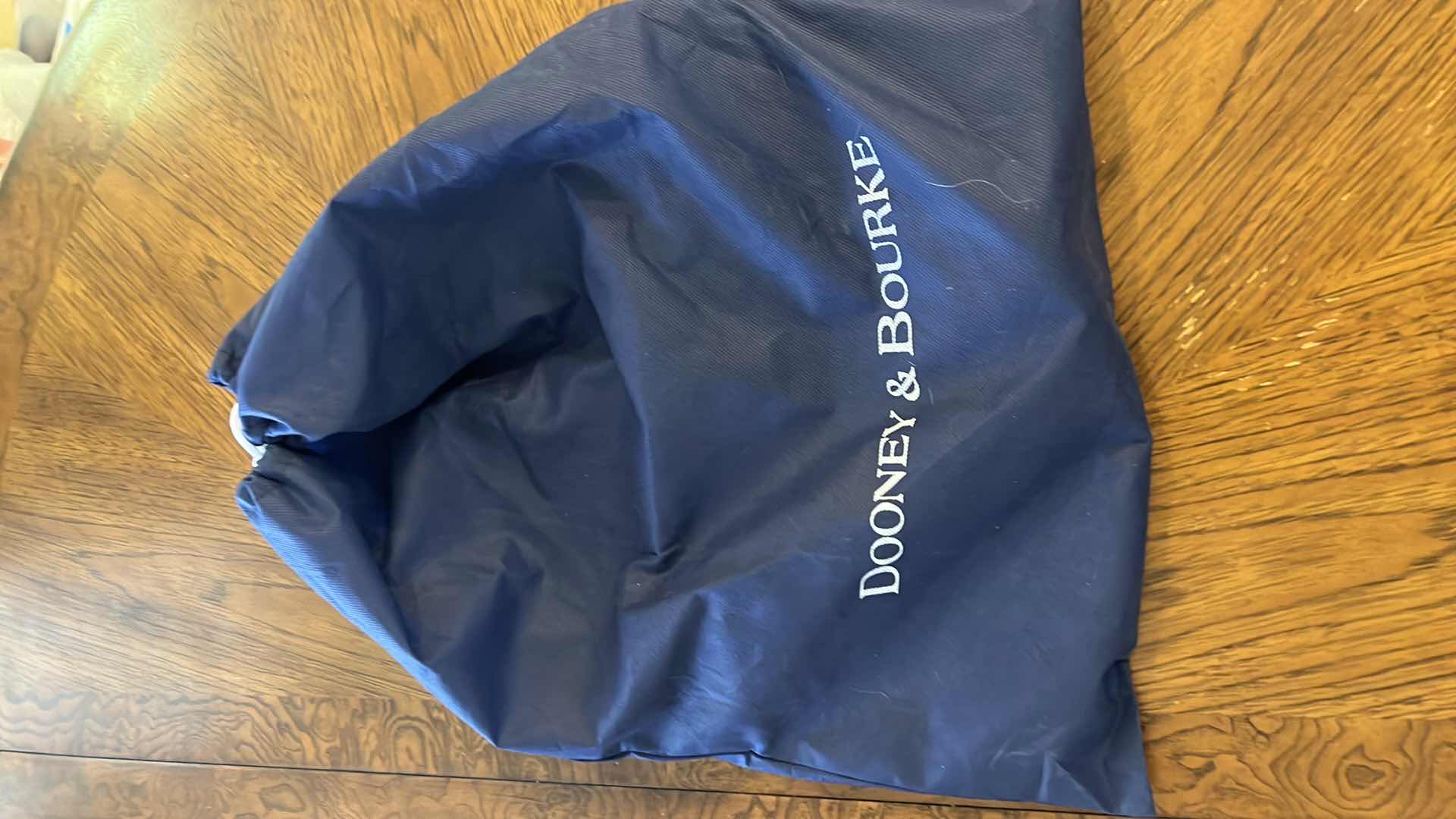 Photo 1 of DOONEY AND BOURKE BLACK SUEDE LADIES HANDBAG W DUST COVER BAG