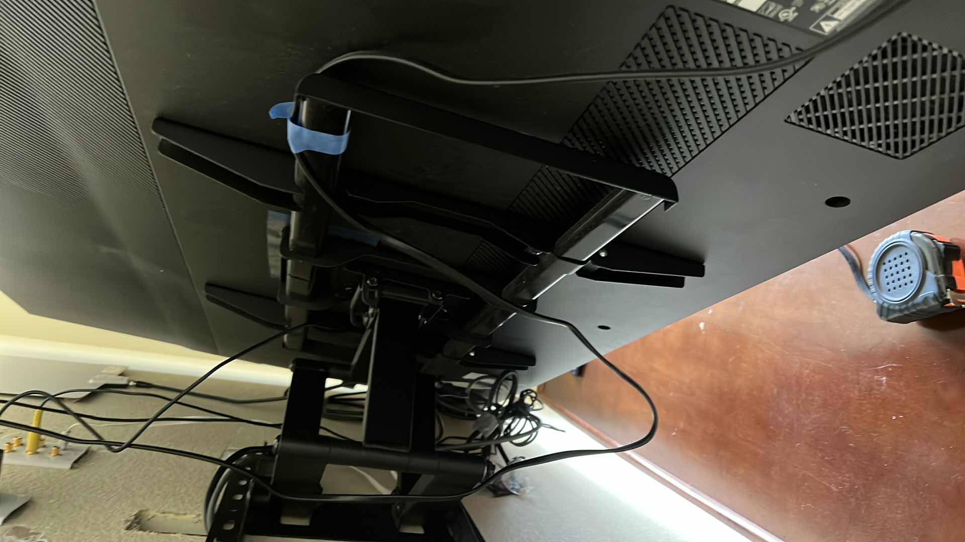 Photo 1 of 70” VIZIO HDMI FLATSCREEN TV W SWIVEL WALL MOUNT & REMOTE