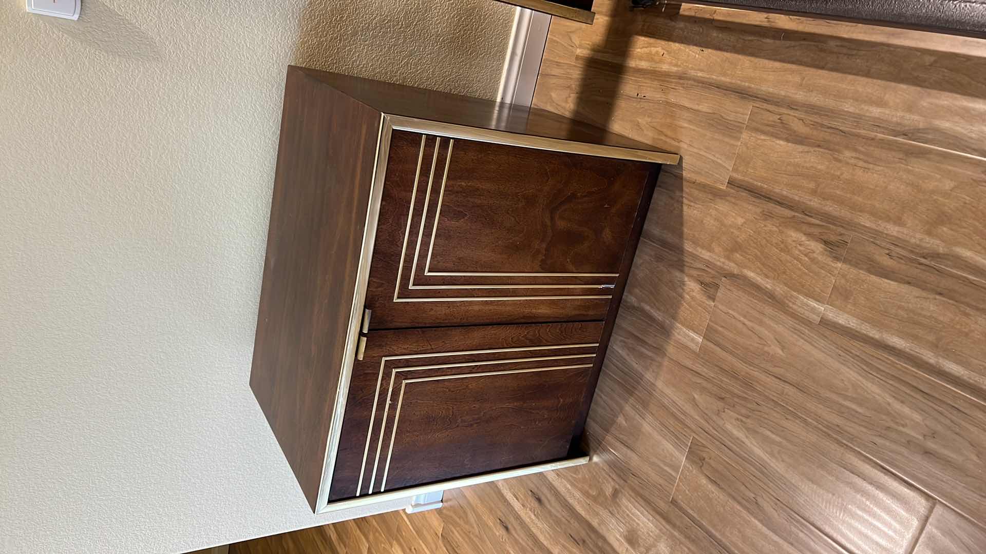 Photo 1 of VINTAGE JACK CARTWRIGHT FOR FOUNDERS ROSEWOOD NIGHTSTAND 26" X 17" H23"