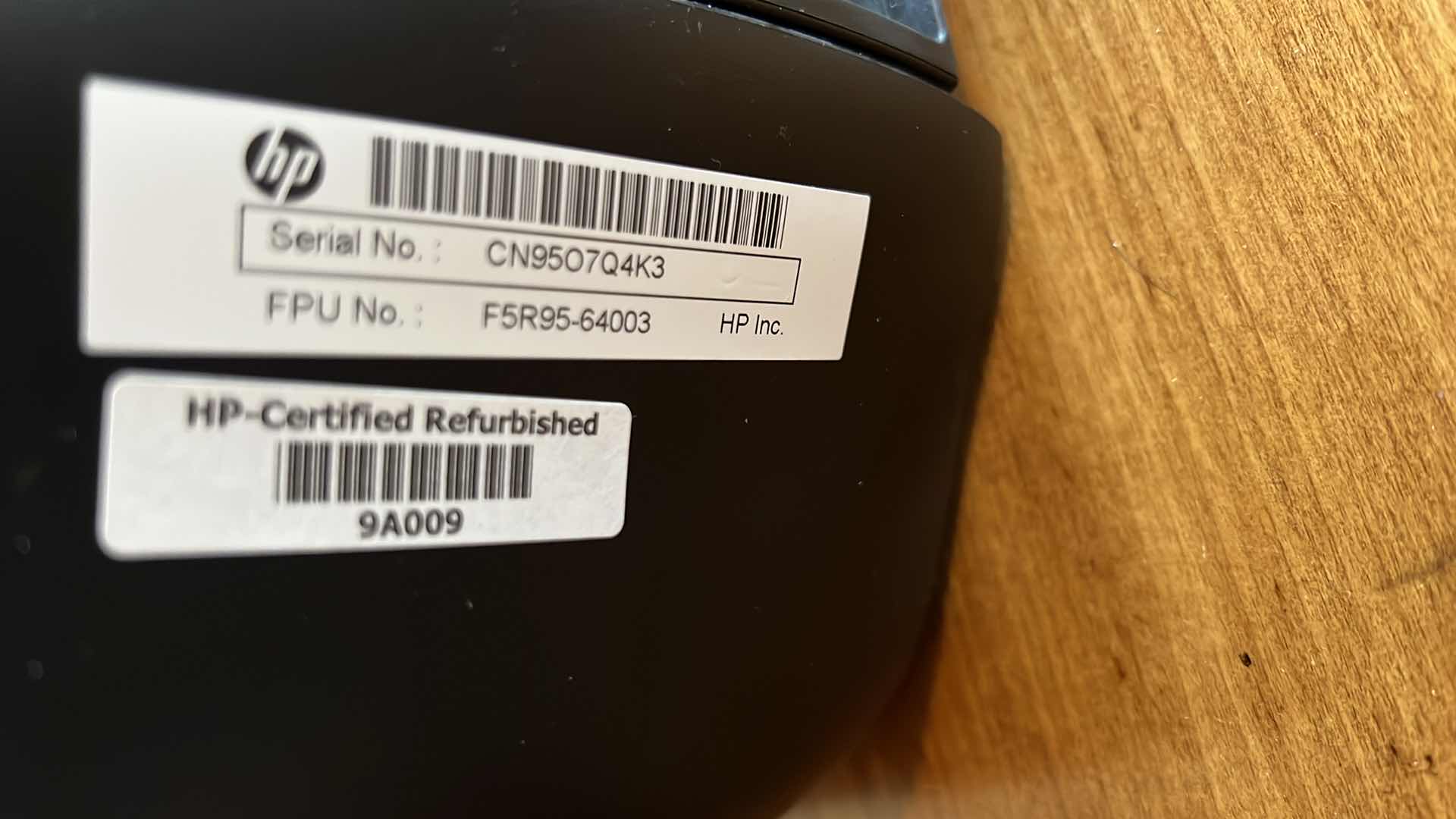 Photo 1 of HP OFFICEJET 3830 PRINTER