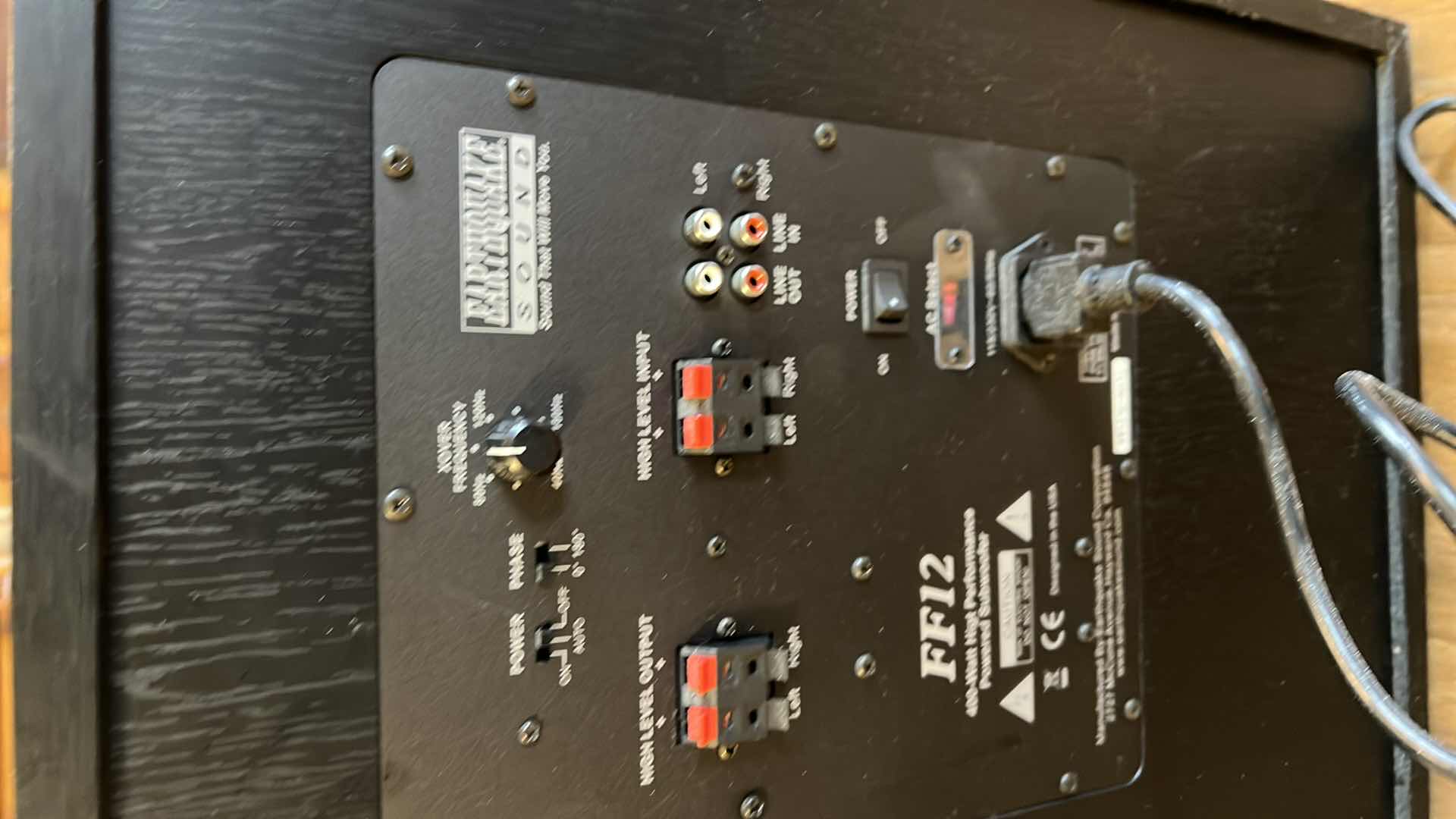 Photo 1 of EARTHQUAKE SOUND FF12 SUBWOOFER