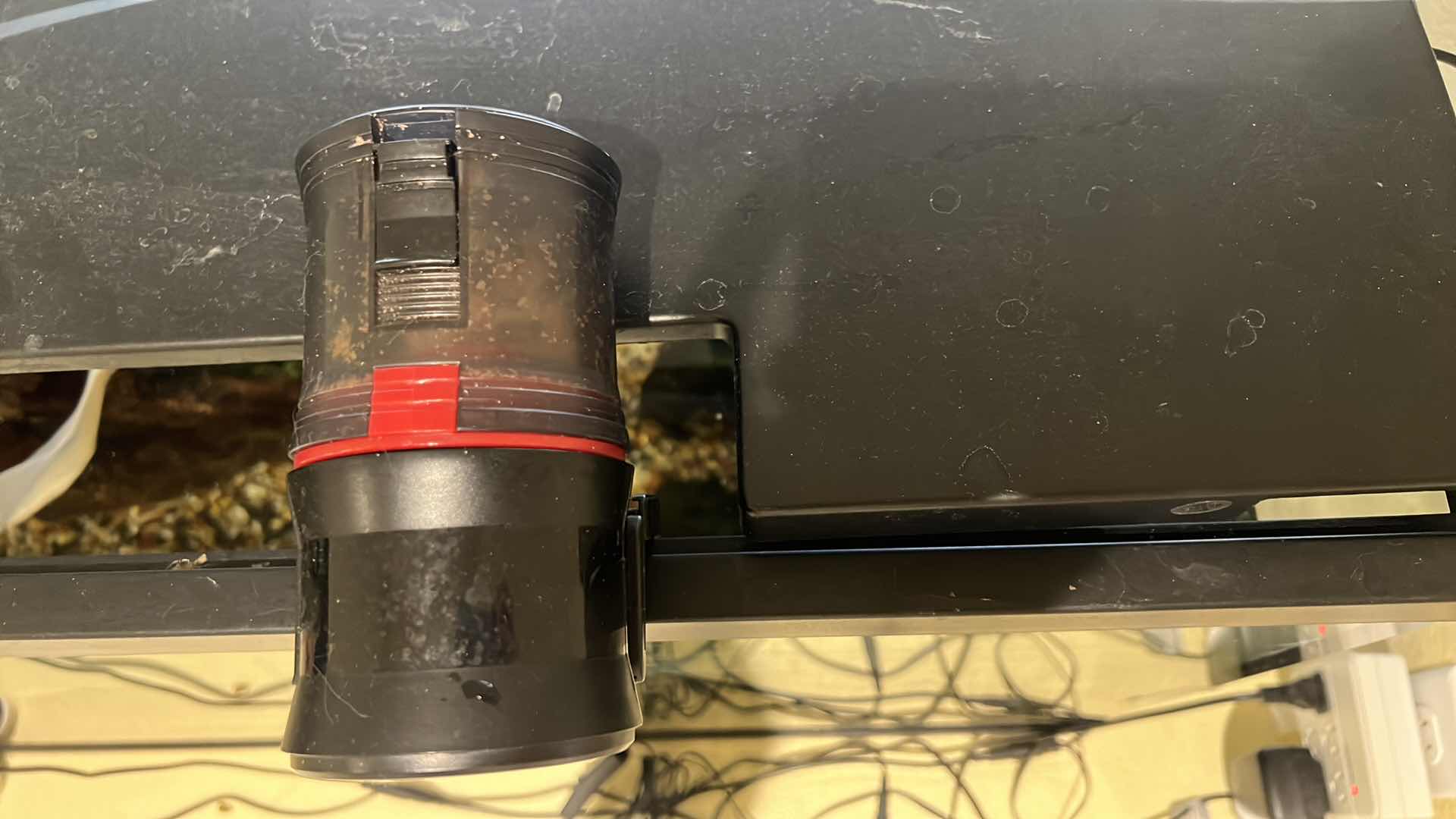 Photo 1 of LIVE FISH TANK W LIVE FISH (SOME SUPPLIES INCLUDED)-BUYER TO REMOVE 