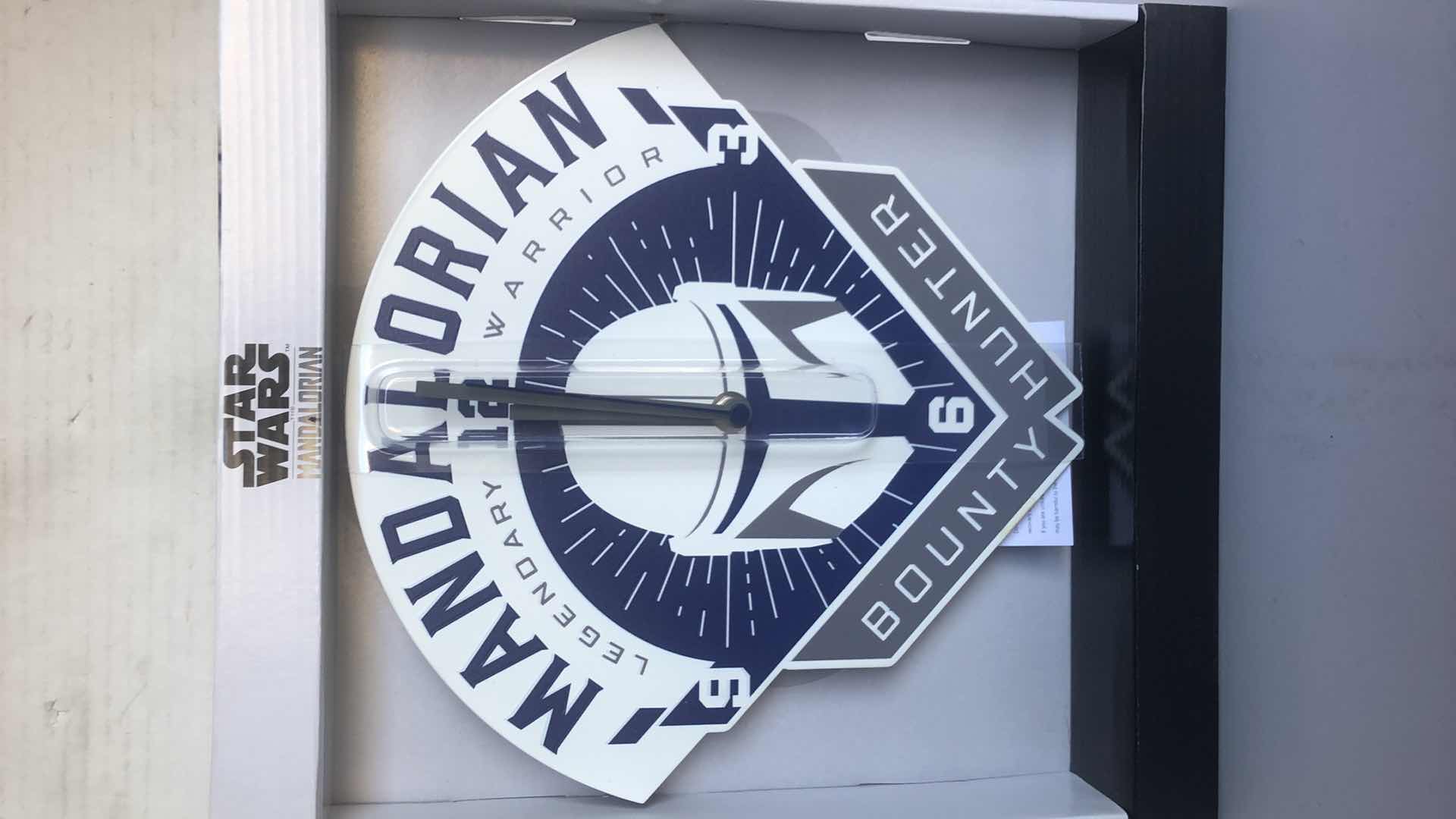 Photo 1 of MANDALORIAN GIFT SET THE CHILD AND BOUNTY HUNTER WALL CLOCKS WITH THE CHILD FUNKO POP