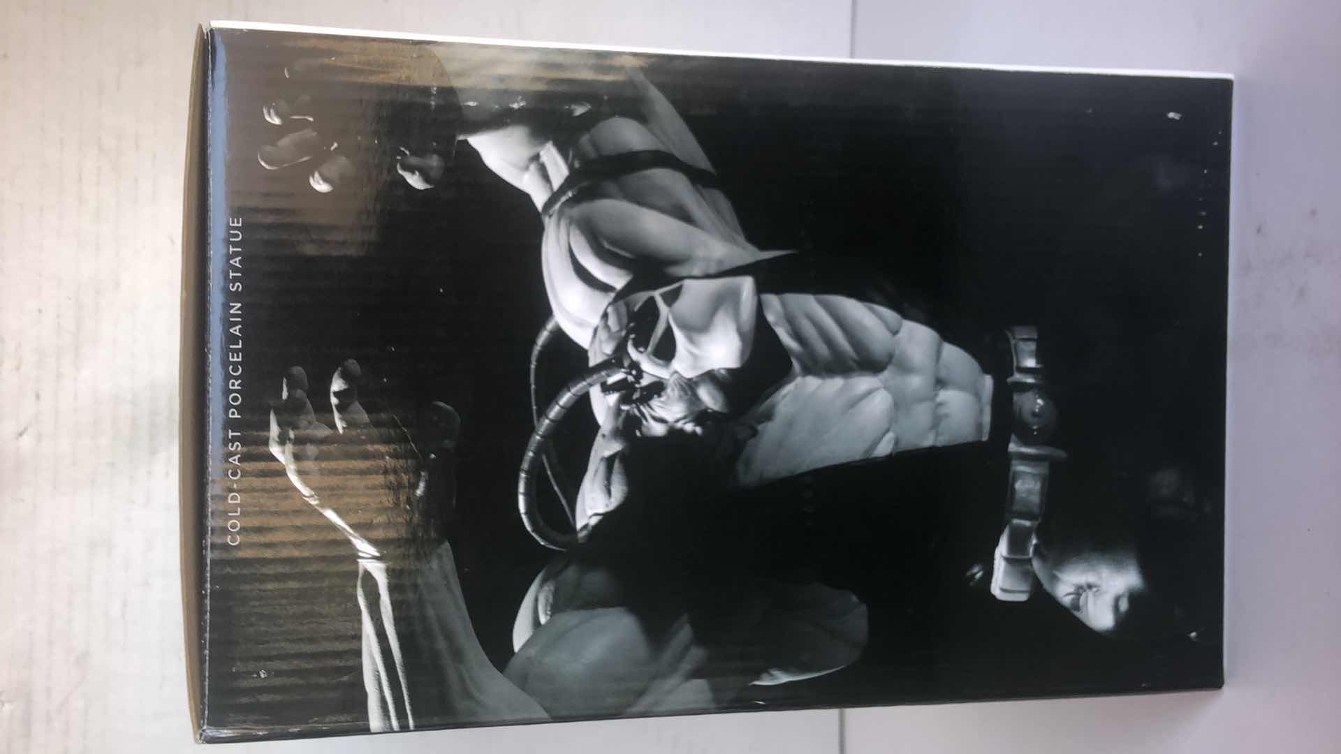 Photo 1 of NIB BATMAN BLACK AND WHITE BANE PORCELAIN STATUE BY KELLEY JONES