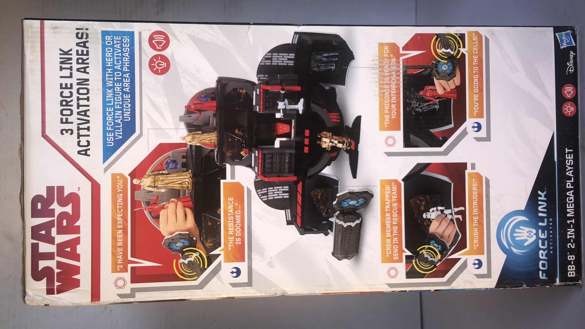 Photo 1 of $100 NIB STAR WARS BB-8 2 IN 1 MEGA PLAYSET