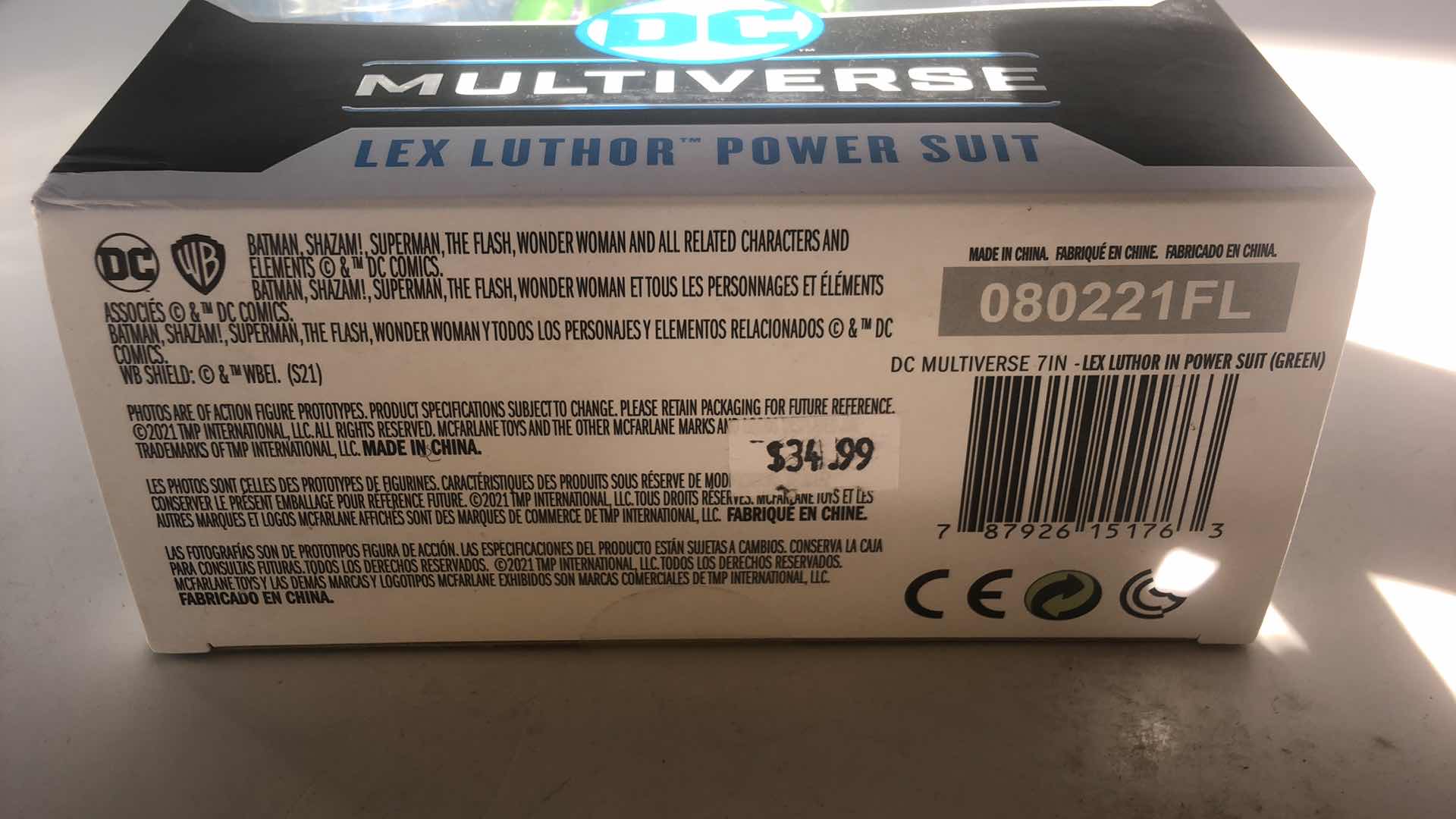 Photo 1 of DC MULTIVERSE LEX LUTHOR POWER SUIT ACTION FIGURE