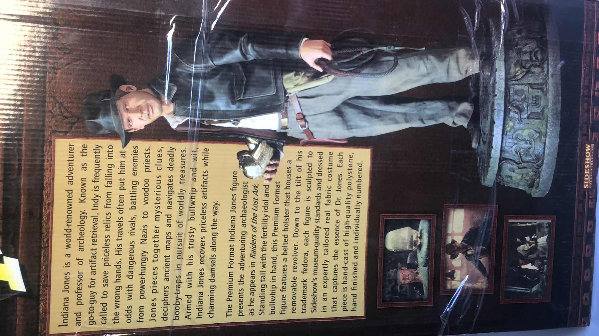 Photo 1 of $1000 NIB INDIANA JONES PREMIUM FORMAT FIGURE SIDESHOW EXCLUSIVE LIMITED EDITION 737/1000