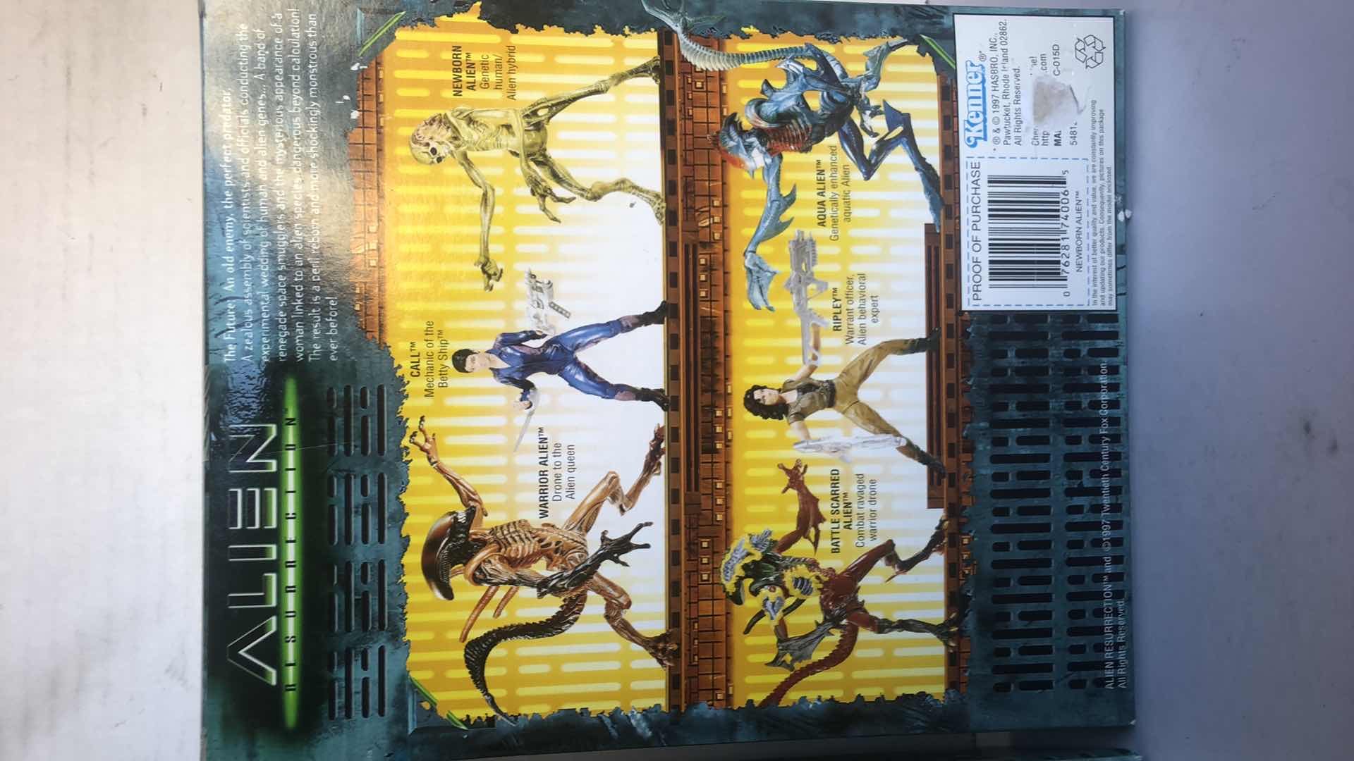 Photo 1 of NIB ALIENS MOVIE ACTION FIGURES RIPLEY AND NEWBORN ALIEN