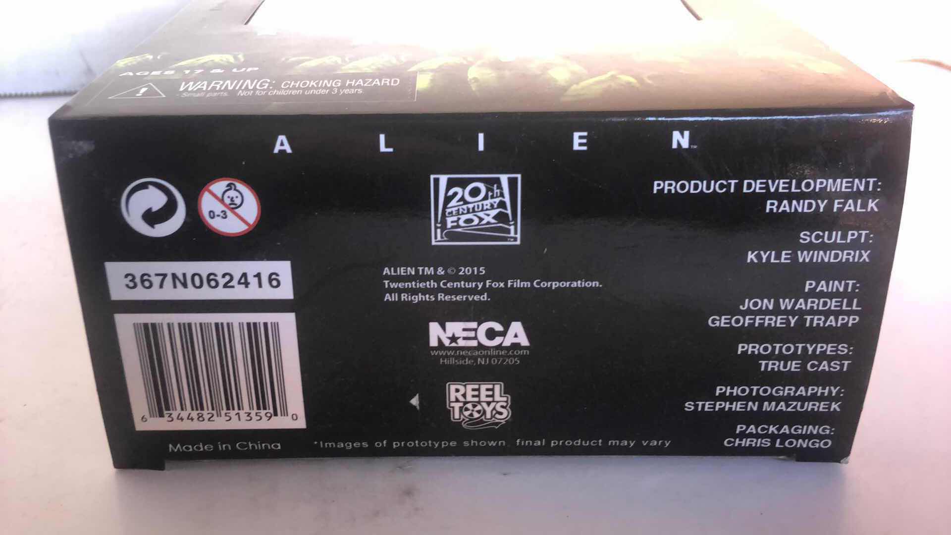 Photo 1 of NIB ALIENS MOVIE XENOMORPH ACTION FIGURE