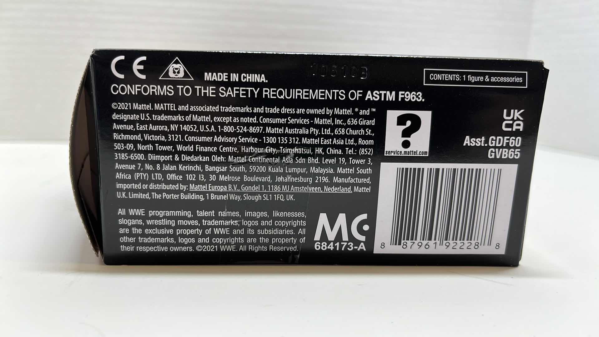 Photo 1 of $35.00 NIB MATTEL WWE ELITE COLLECTION, SERIES 86 SUMMER SLAM BRAY “THE FIEND” WYATT (1)