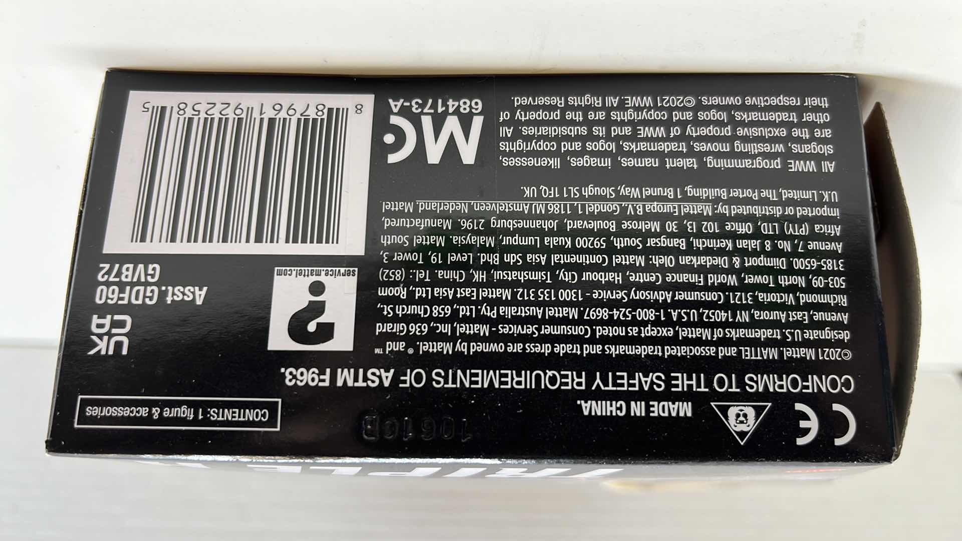 Photo 1 of $28.00 NIB MATTEL WWE ELITE COLLECTION, SERIES 86 SUMMER SLAM TRIPLE H (1)