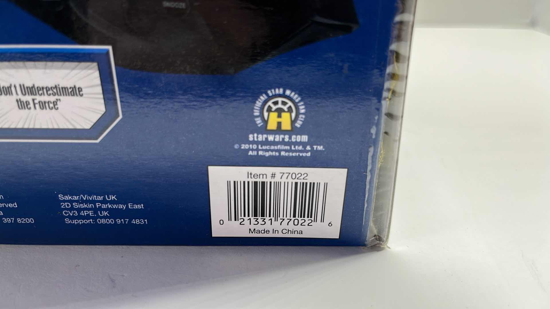 Photo 1 of $50.00 NIB SAKAR INTL STAR WARS DARTH VADER CLOCK RADIO (1)