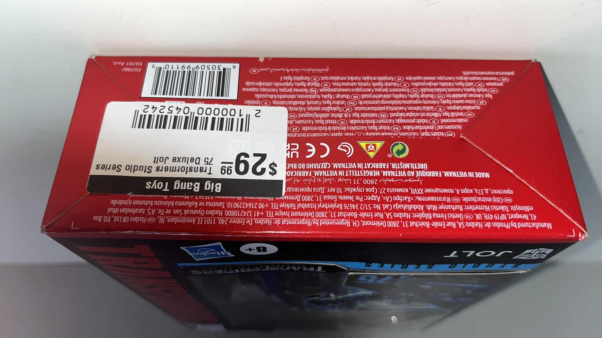 View 4 of $30.00  NIB HASBRO TAKARA TOMY, THE TRANSFORMERS THE MOVIE STUDIO SERIES ACTION FIGURE, JOLT #75 (1)