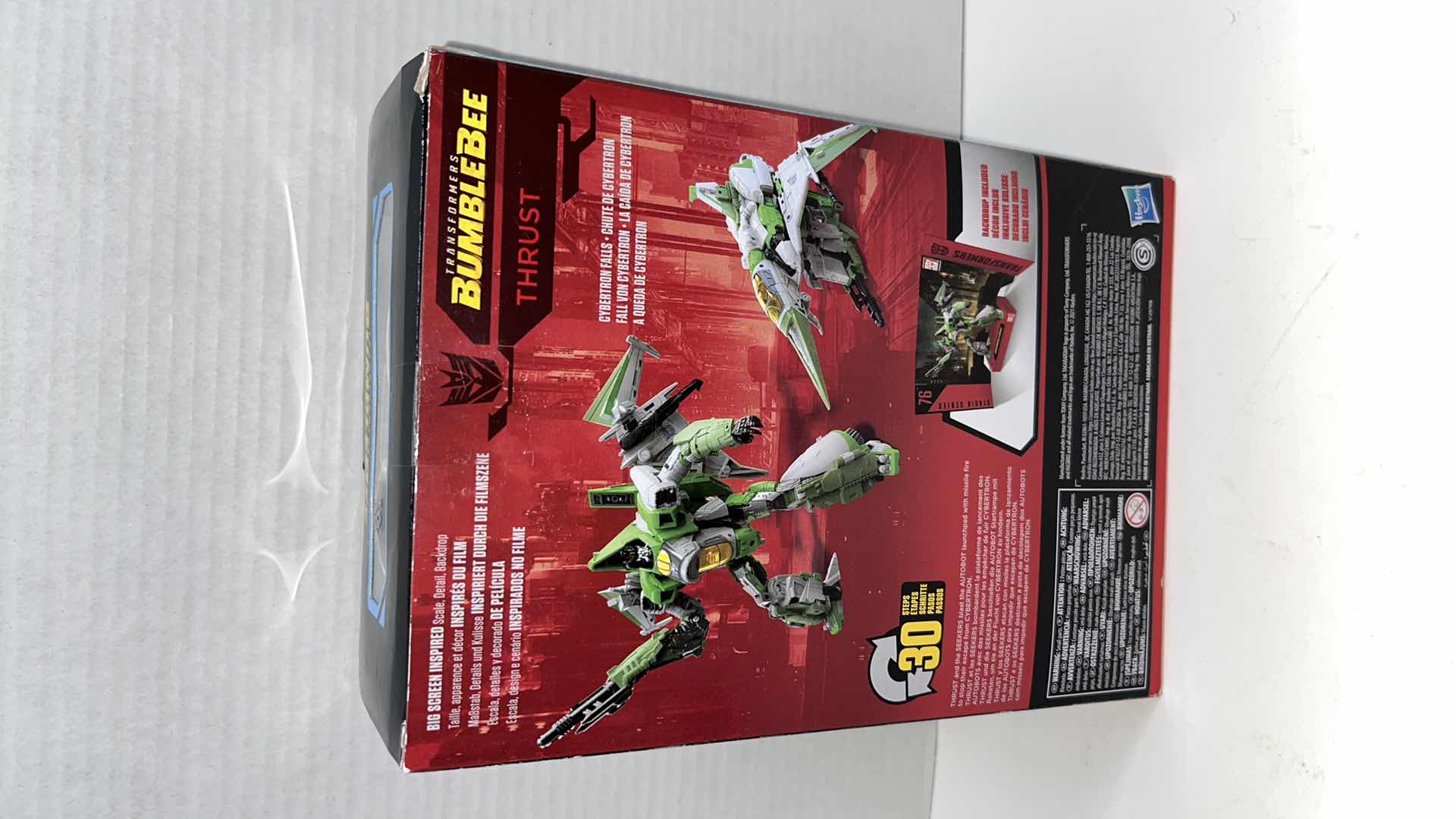 Photo 1 of $37.00 NIB HASBRO TAKARA TOMY, TRANSFORMERS BUMBLEBEE STUDIO SERIES ACTION FIGURE, THRUST #76 (1)