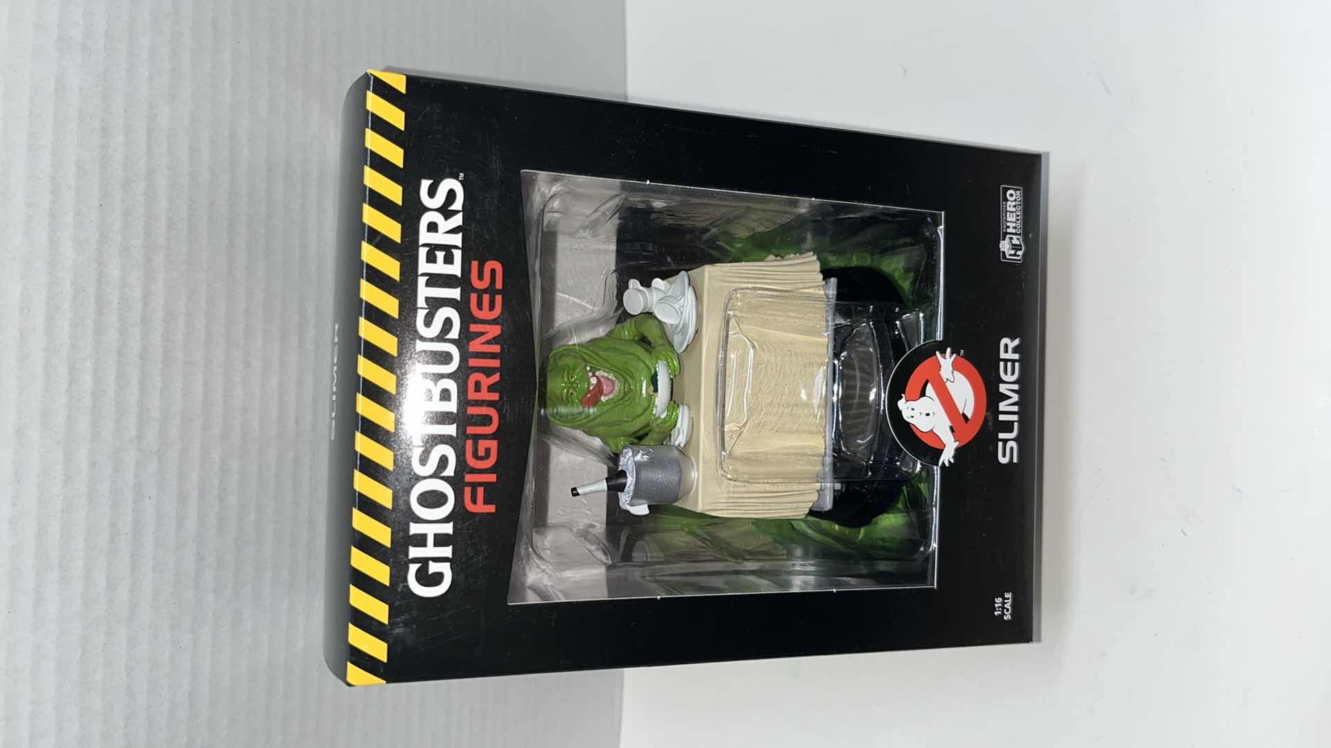 View 1 of $28.00   NIB EAGLEMOSS HERO COLLECTOR GHOSTBUSTERS FIGURINES, SLIMER (1)