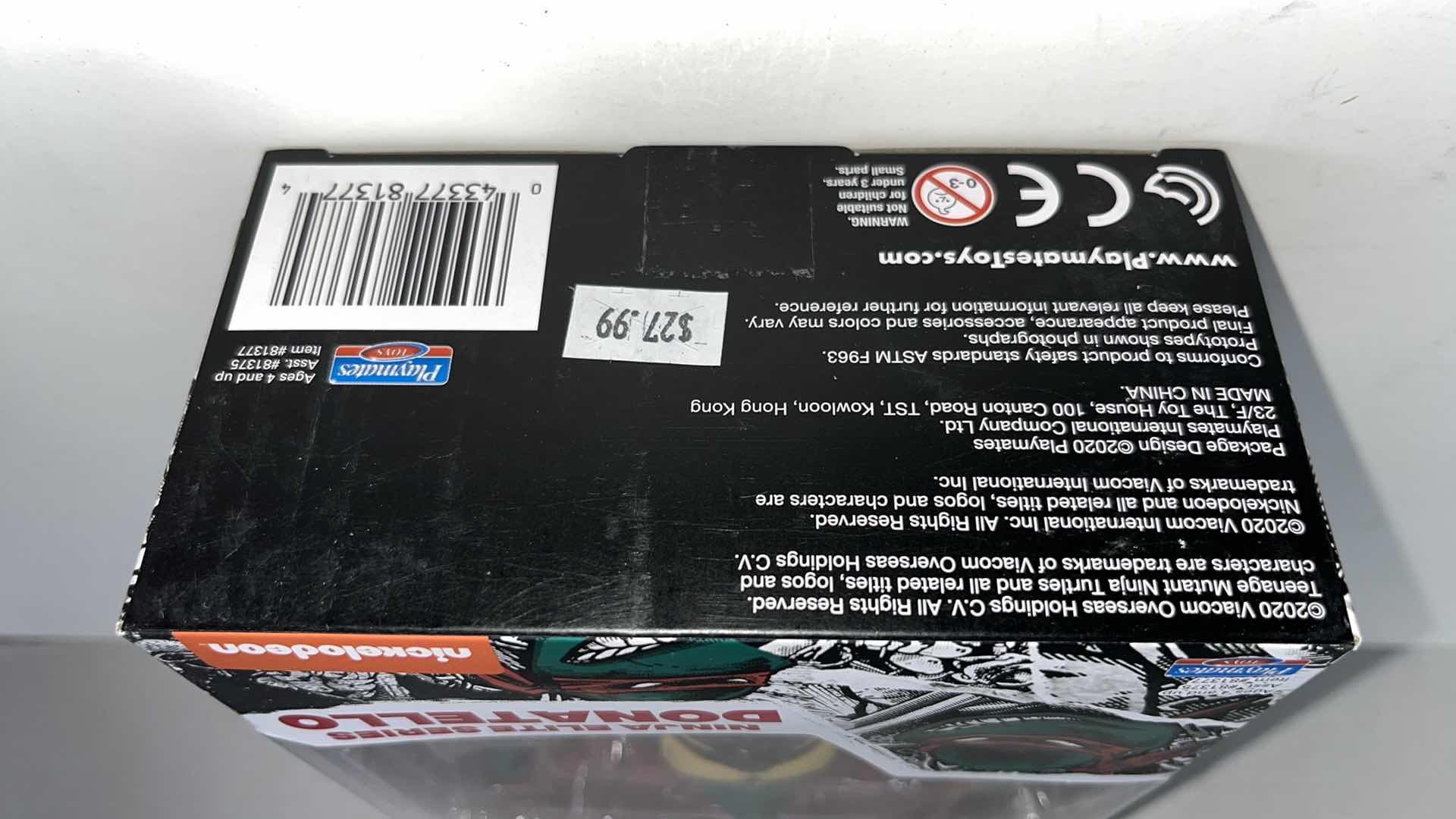 Photo 4 of $28.00   NIB PLAYMATES TOYS/NICKELODEON EASTMAN & LAIRDS TMNT NINJA ELITE SERIES ACTION FIGURE, DONATELLO (1)