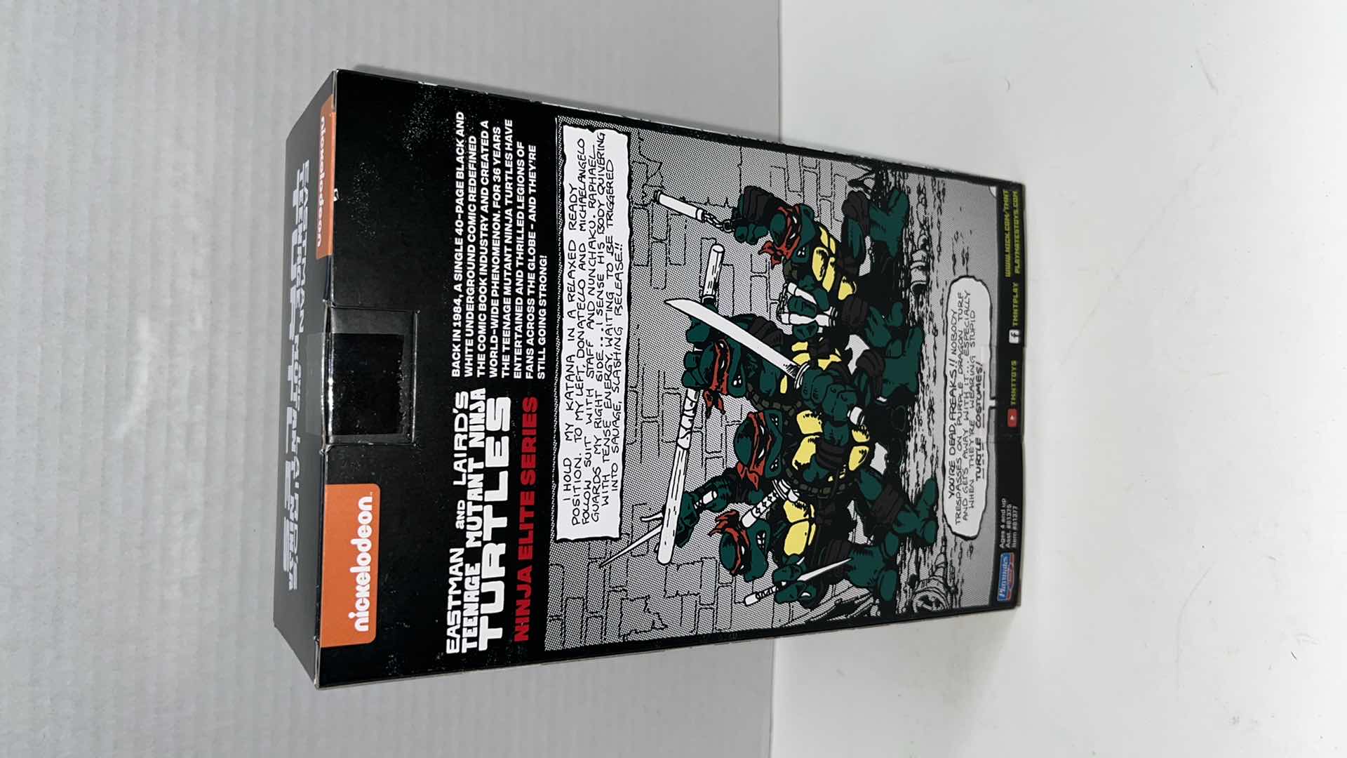 Photo 1 of $28.00   NIB PLAYMATES TOYS/NICKELODEON EASTMAN & LAIRDS TMNT NINJA ELITE SERIES ACTION FIGURE, DONATELLO (1)