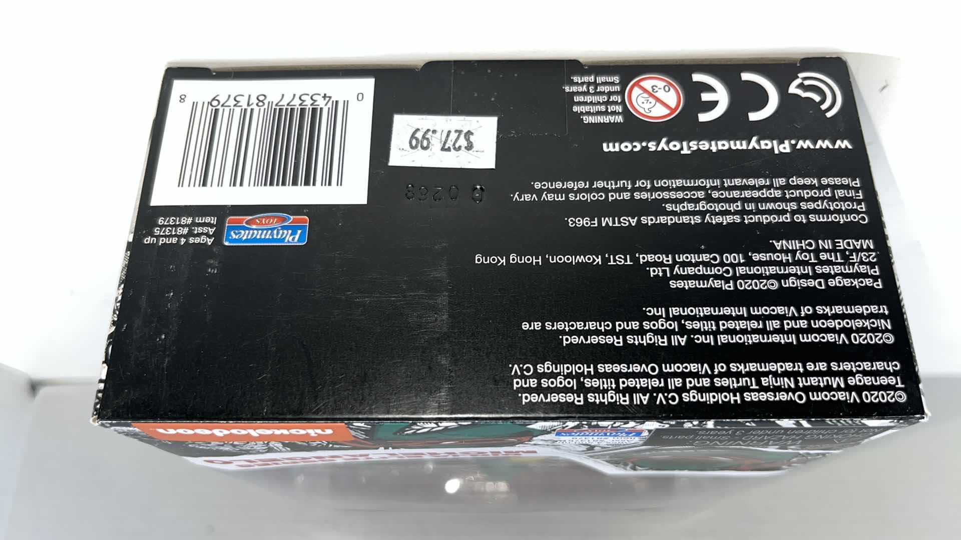 Photo 1 of $28.00   NIB PLAYMATES TOYS/NICKELODEON EASTMAN & LAIRDS TMNT NINJA ELITE SERIES ACTION FIGURE, MICHELANGELO (1)