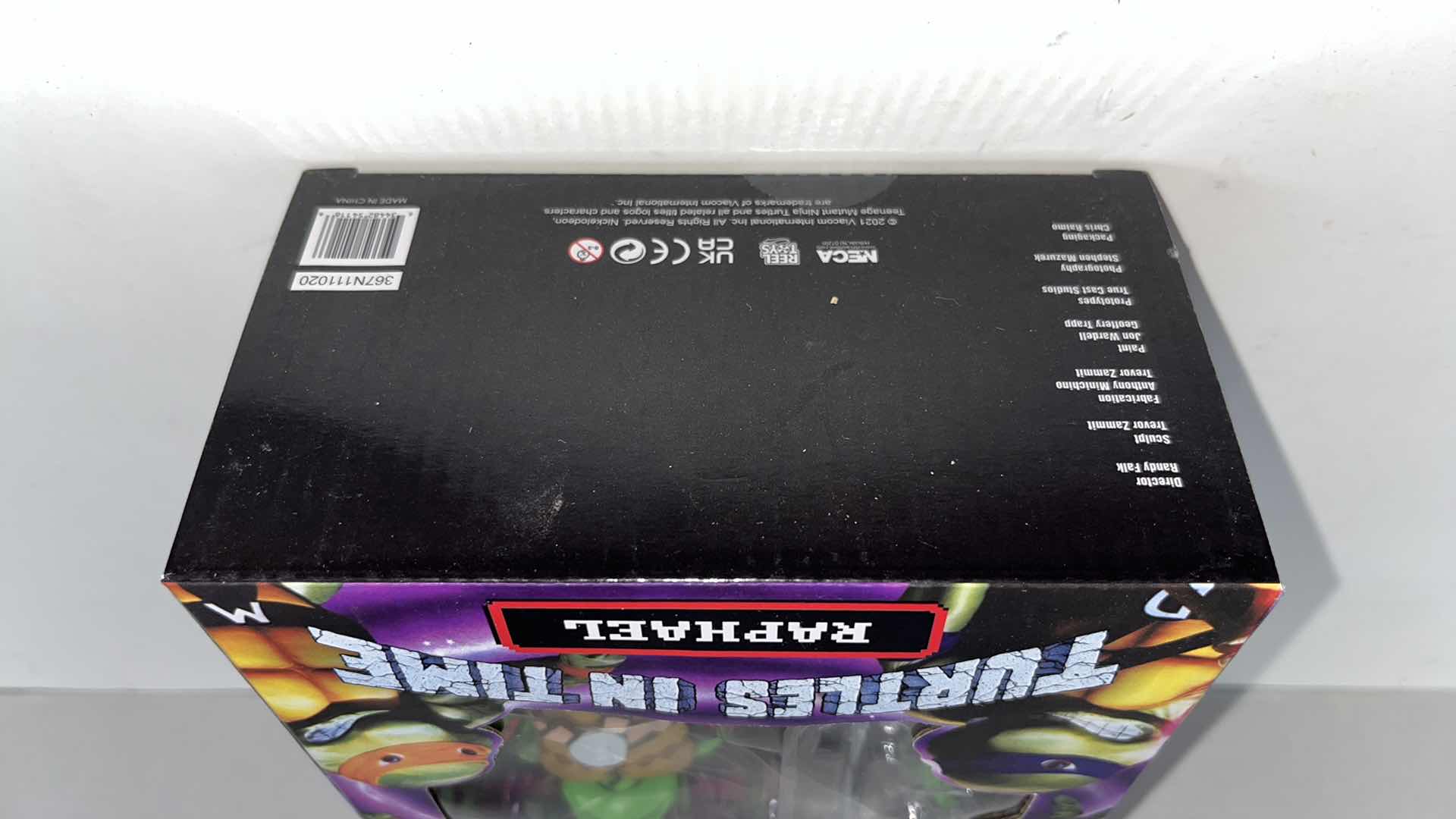 Photo 1 of $30.00  NIB NECA/NICKELODEON TMNT TURTLES IN TIME, RAPHAEL (1)