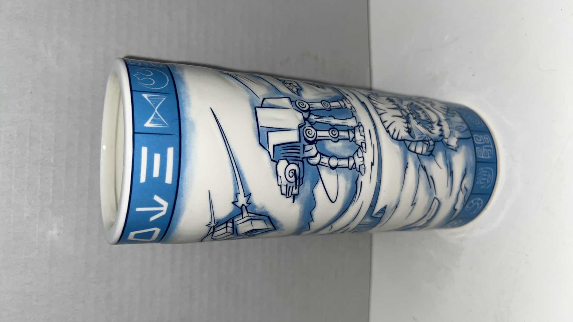 View 2 of $40.00  NIB GEEKI TIKIS STAR WARS 24 OZ CERAMIC SCENIC MUG, HOTH (1)