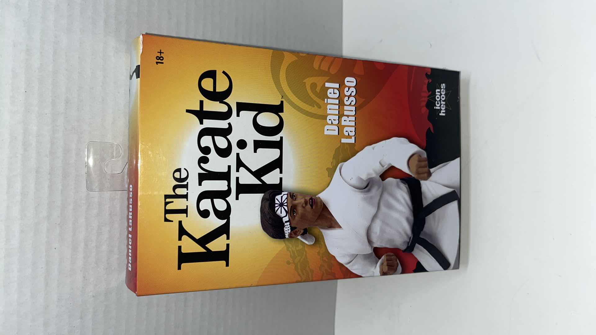 View 1 of $53.00 NIB ICON HEROES THE KARATE KID ACTION FIGURES, DANIEL LARUSSO (1)