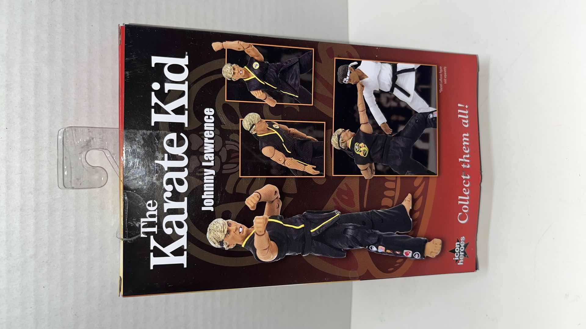 Photo 1 of $40.00 NIB ICON HEROES THE KARATE KID ACTION FIGURES, JOHNNY LAWRENCE (1)