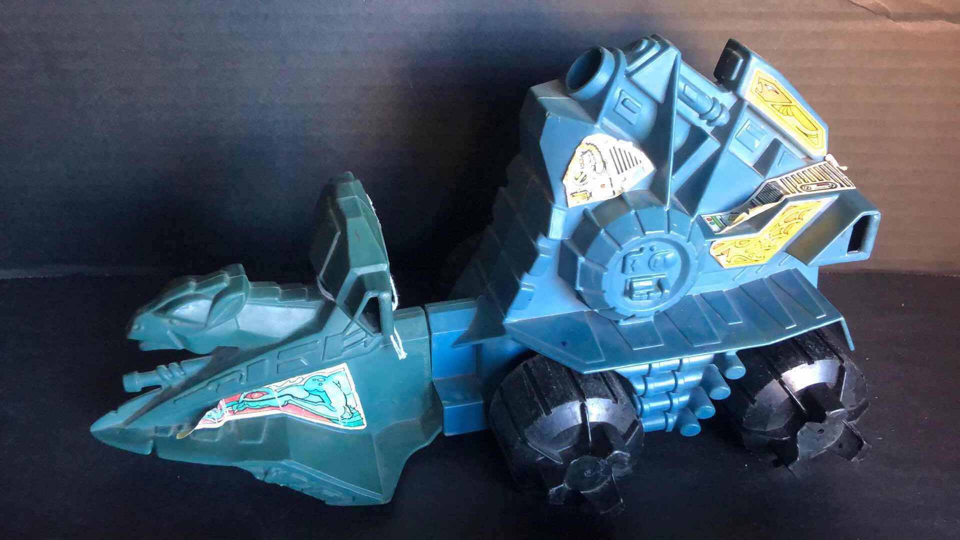 Photo 1 of ASSORTMENT OF UNBOXED ACTION FIGURE VEHICLES (3)