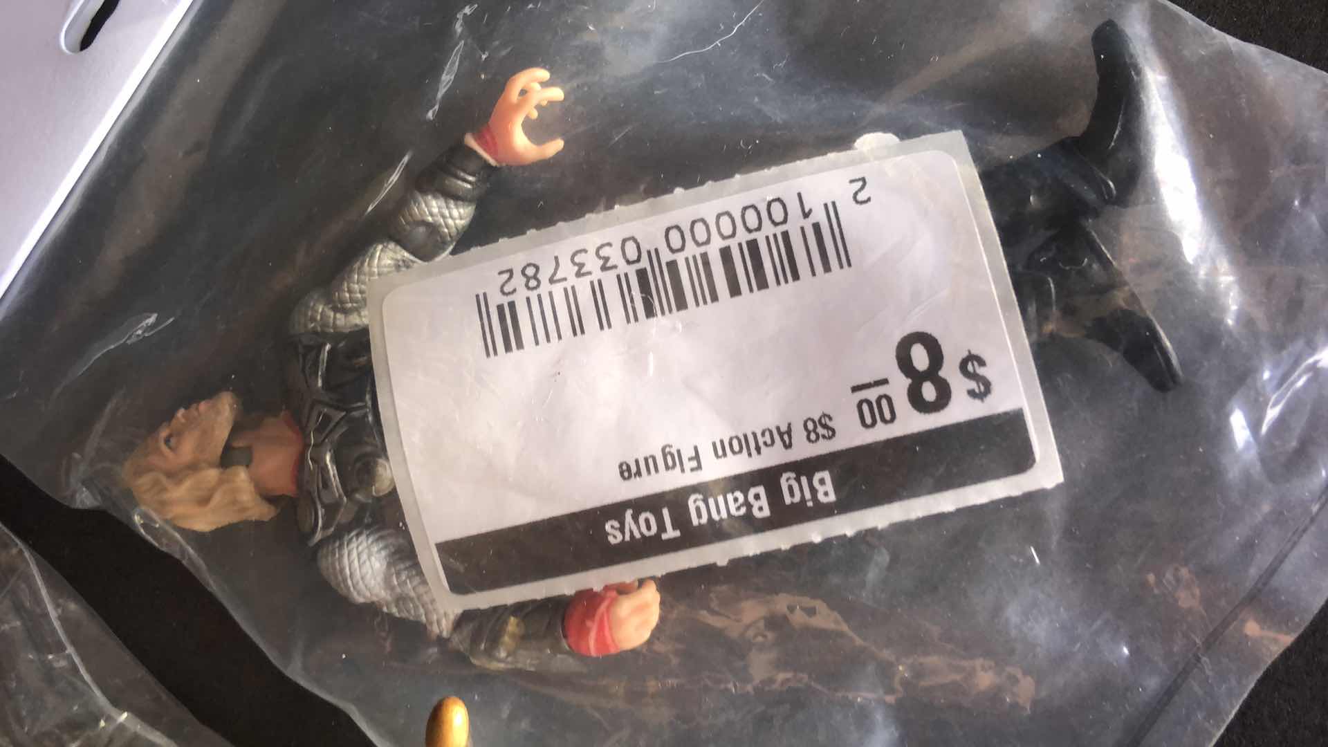 Photo 1 of ASSORTMENT OF UNBOXED SUPER HERO ACTION FIGURES (4)